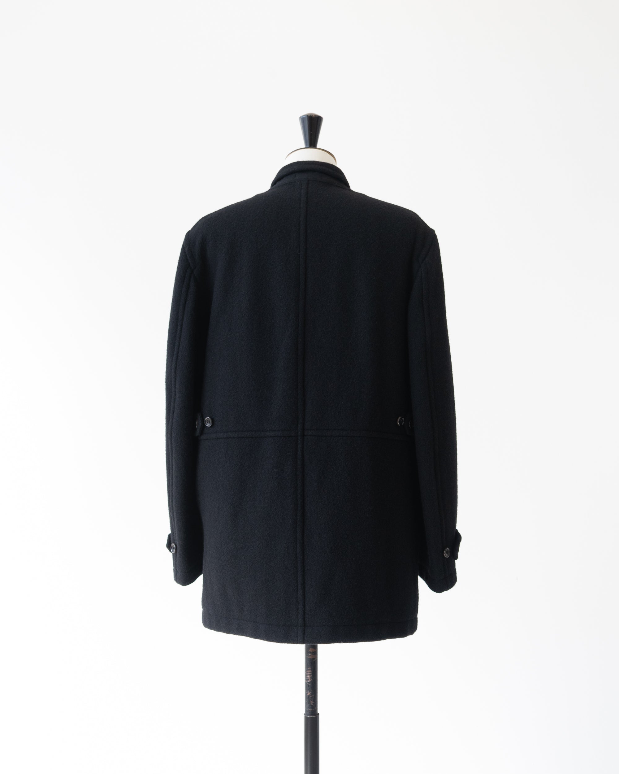 〈COMME des GARCONS HOMME〉Melton Zip-up Coat