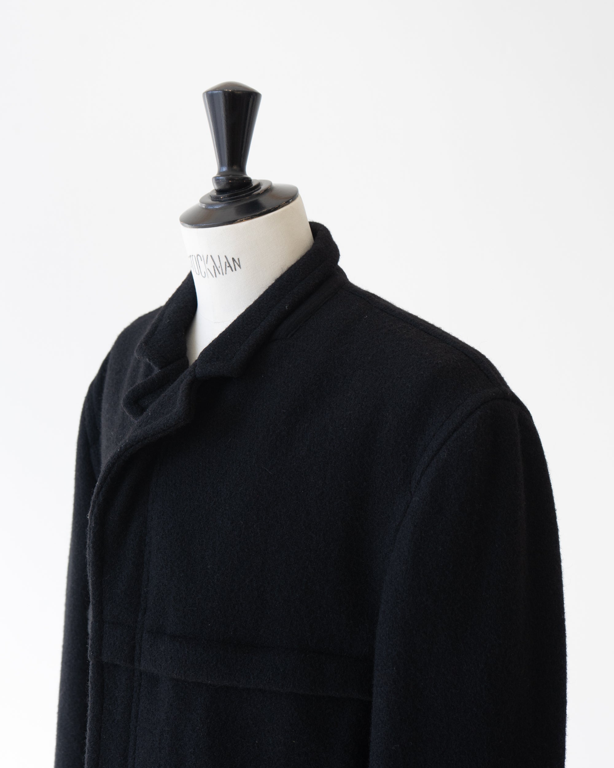 〈COMME des GARCONS HOMME〉Melton Zip-up Coat