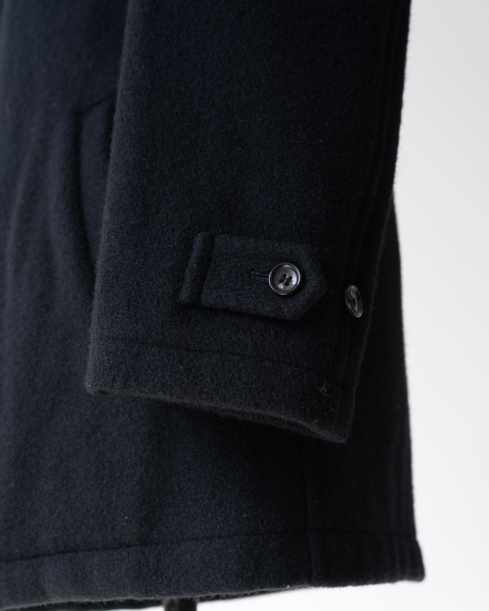 〈COMME des GARCONS HOMME〉Melton Zip-up Coat