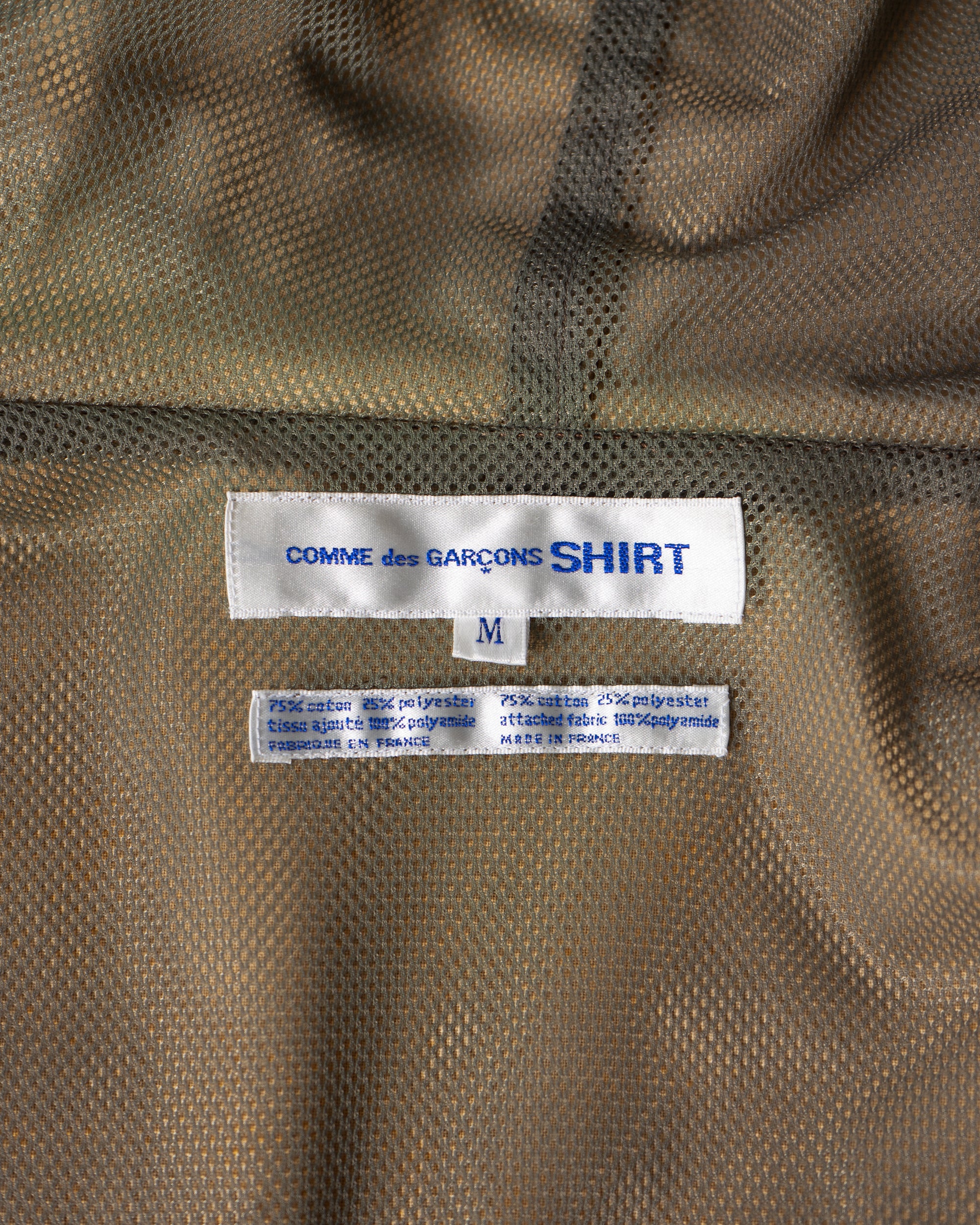〈COMME des GARCONS SHIRT〉Hooded Coat