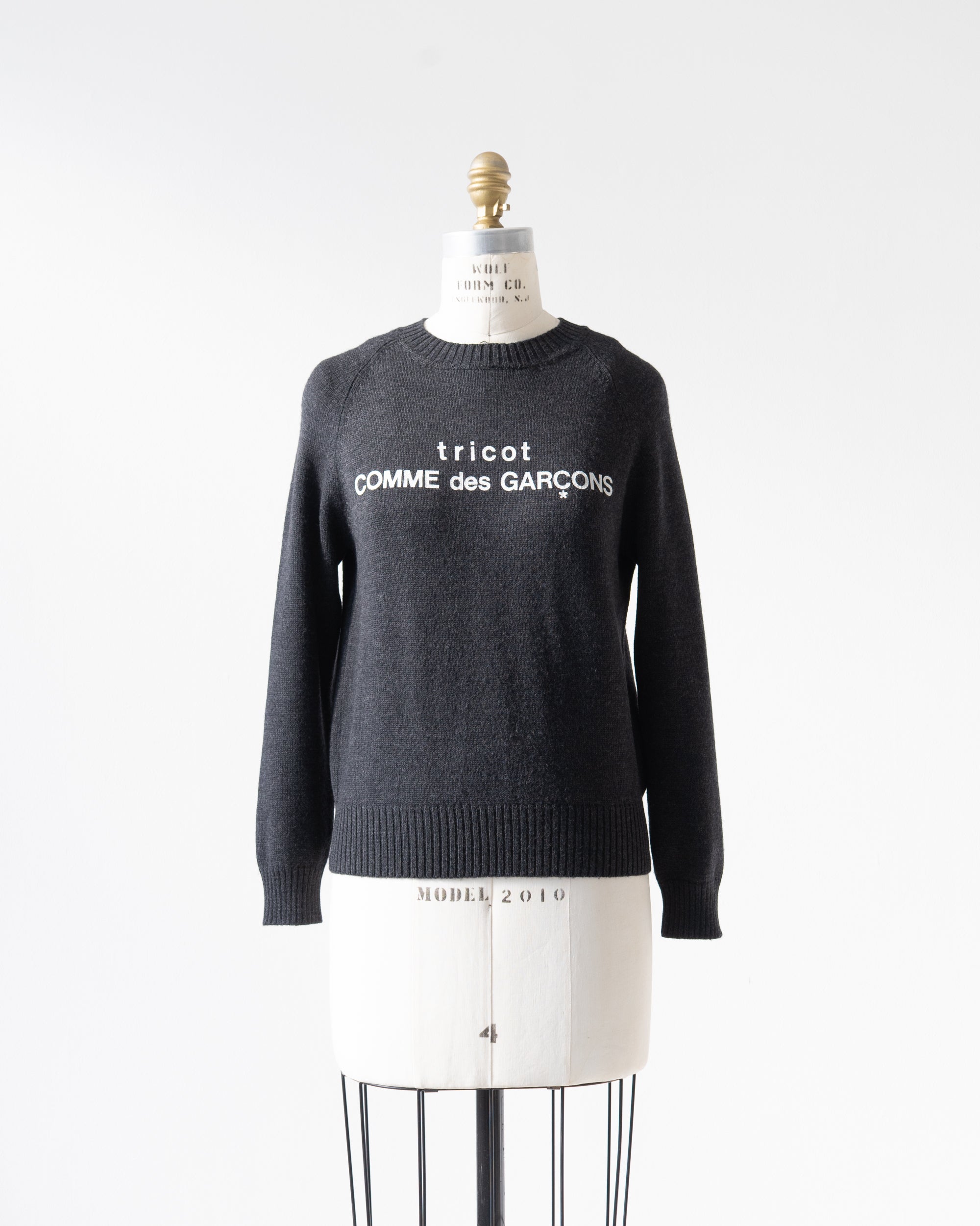 〈COMME des GARCONS〉Logo Sweater