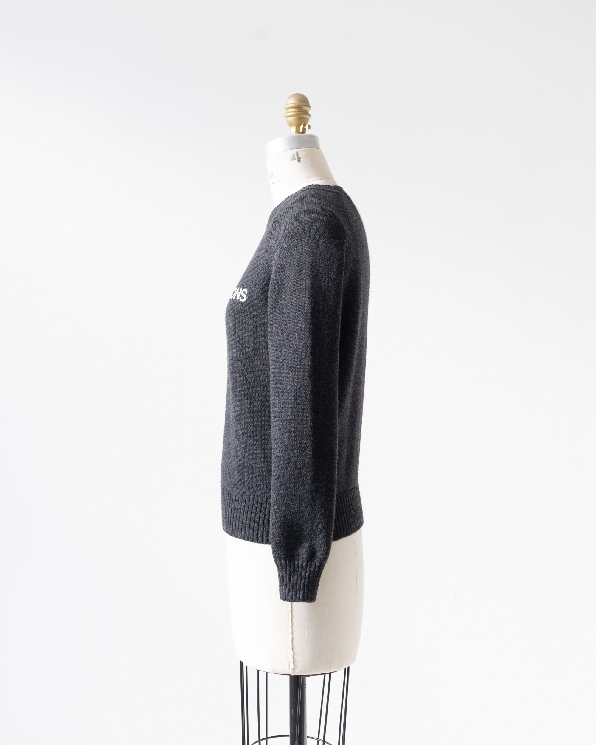 〈COMME des GARCONS〉Logo Sweater