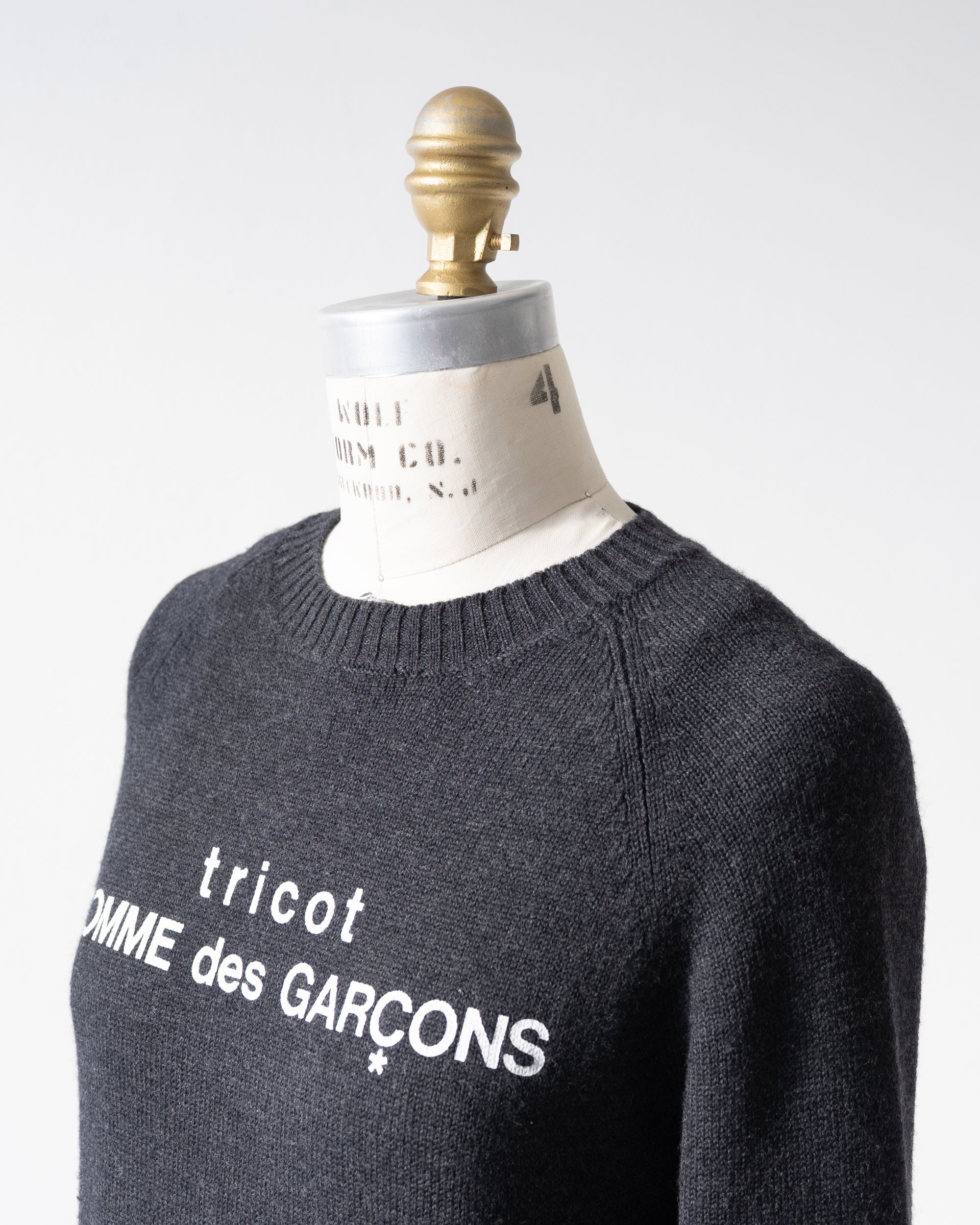 〈COMME des GARCONS〉Logo Sweater