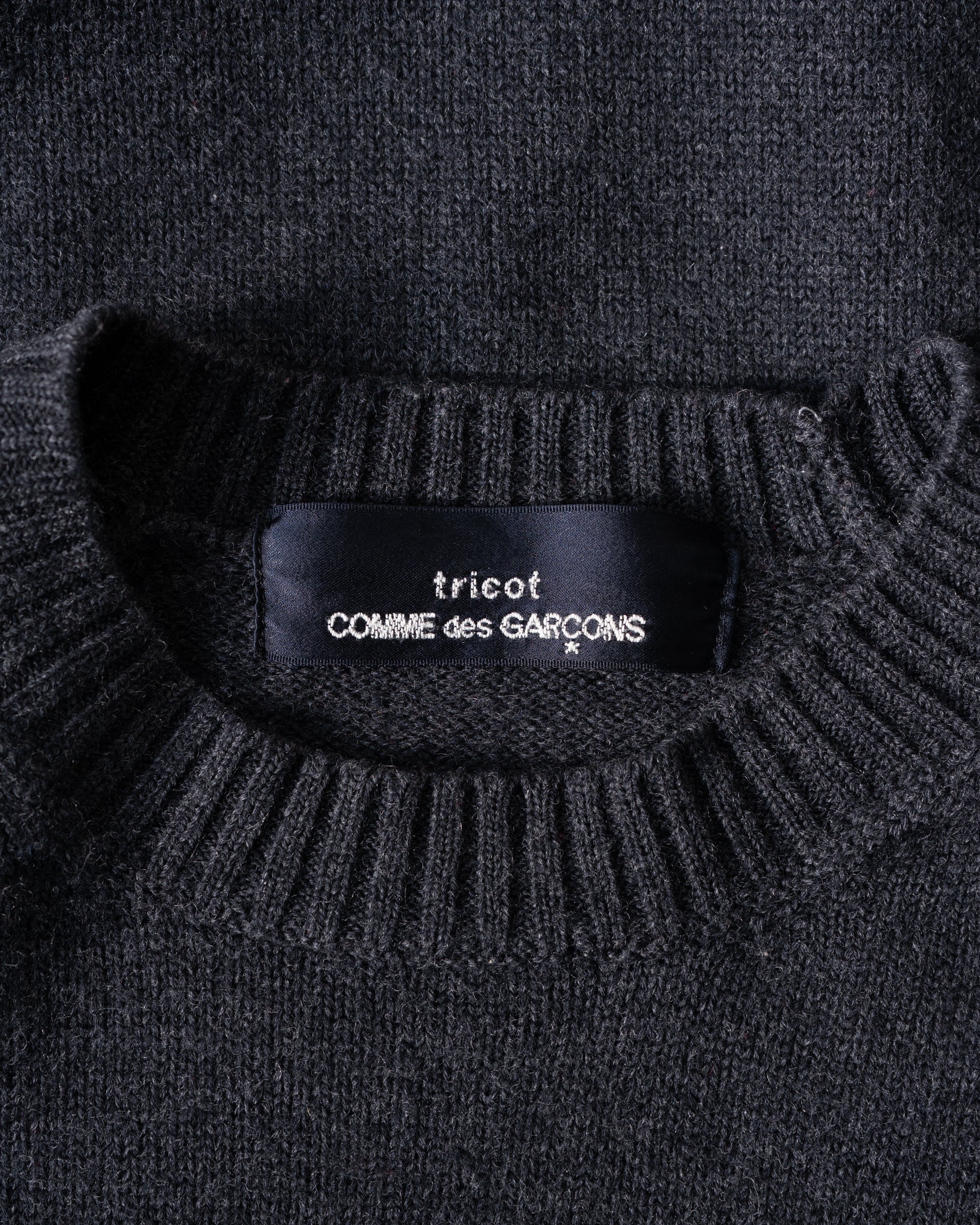 〈COMME des GARCONS〉Logo Sweater
