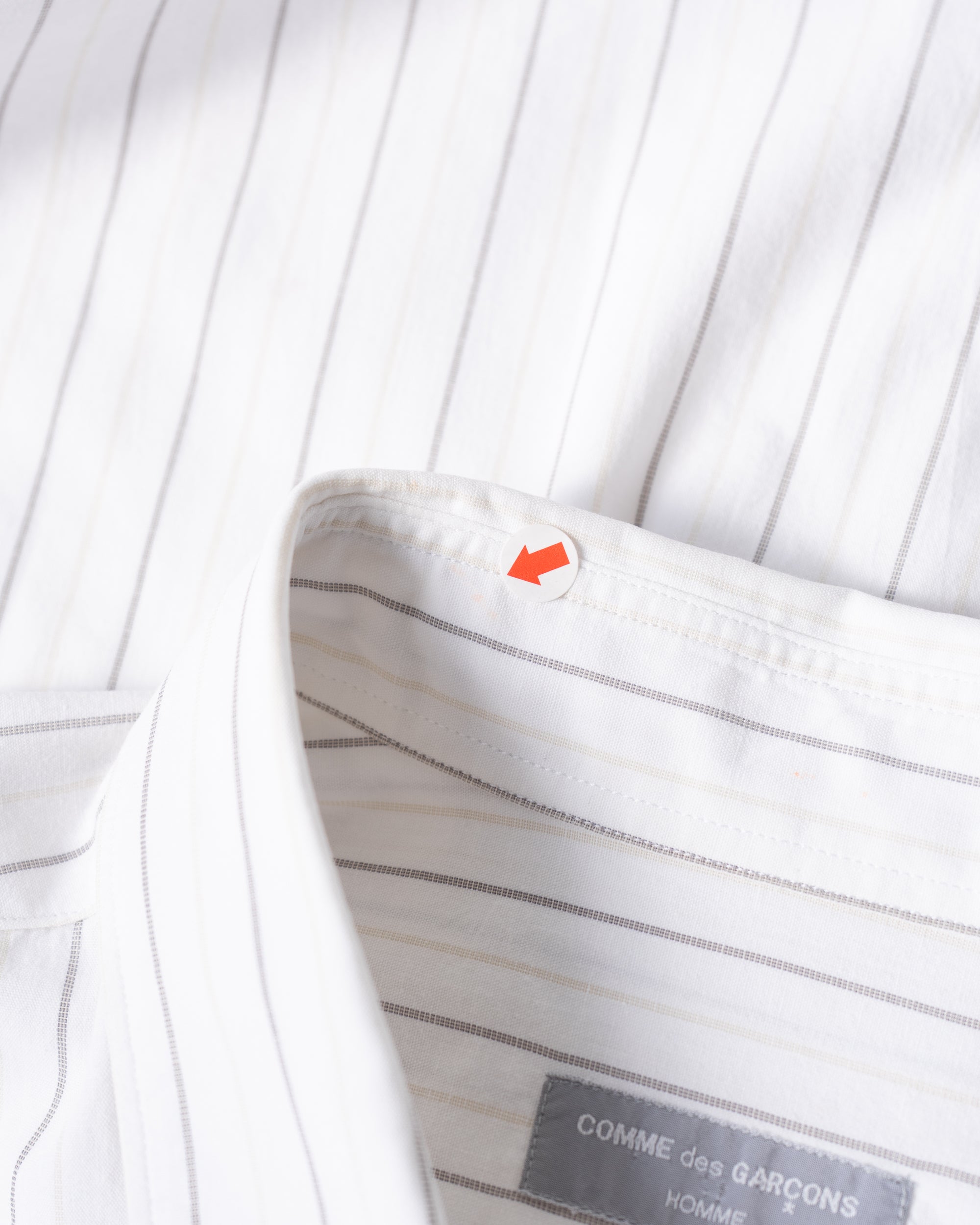 〈COMME des GARCONS HOMME〉Striped Shirt