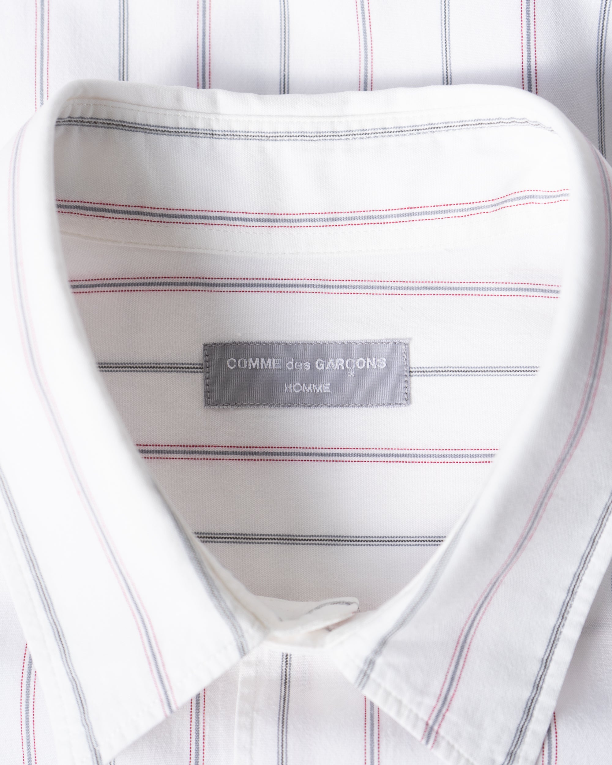 〈COMME des GARCONS HOMME〉Striped Shirt