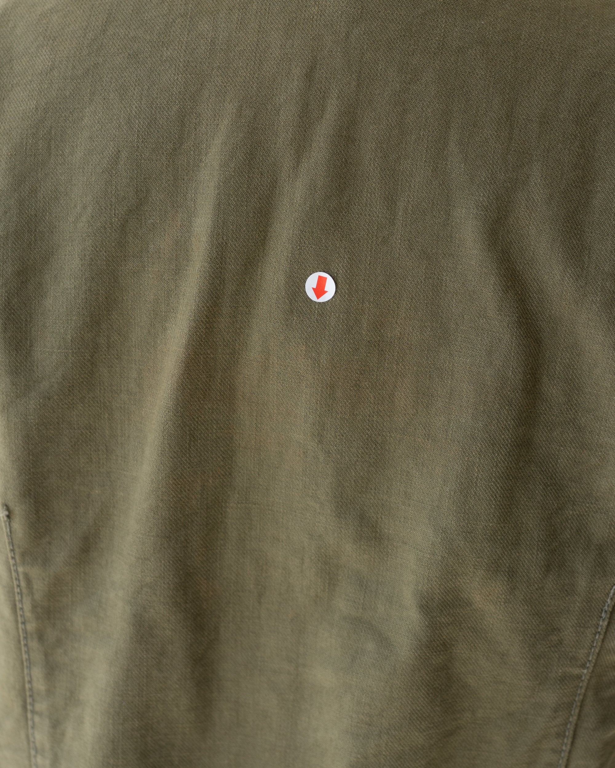 〈tricot COMME des GARCONS〉Cut-off Military Jacket