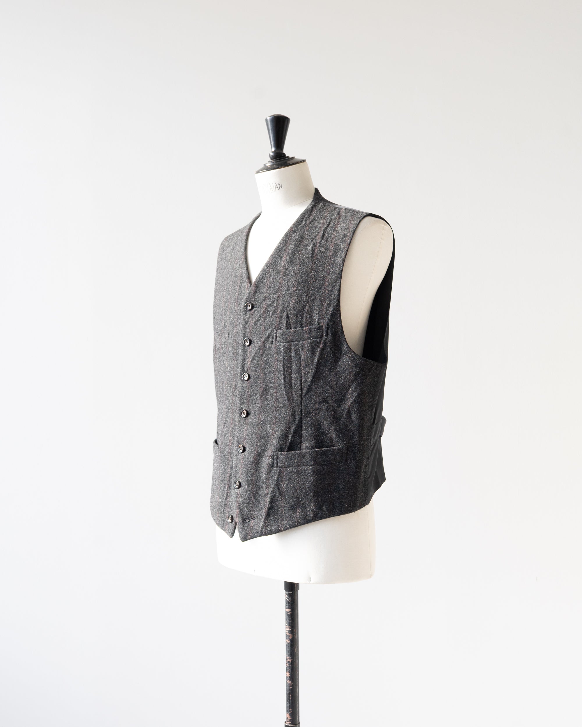 〈COMME des GARCONS HOMME〉Wool Vest AD1993