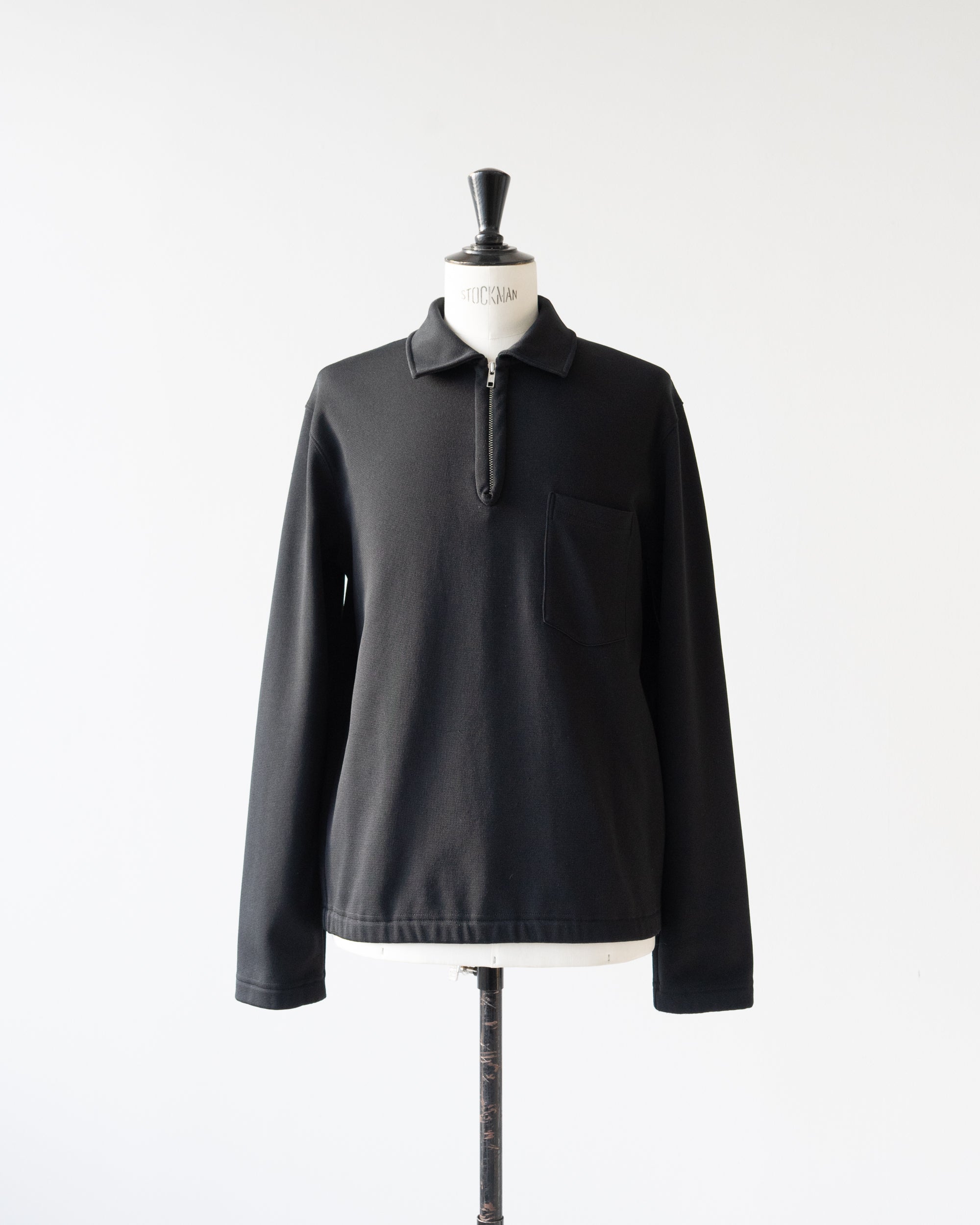 〈COMME des GARCONS SHIRT〉Collared pulluover AD2004