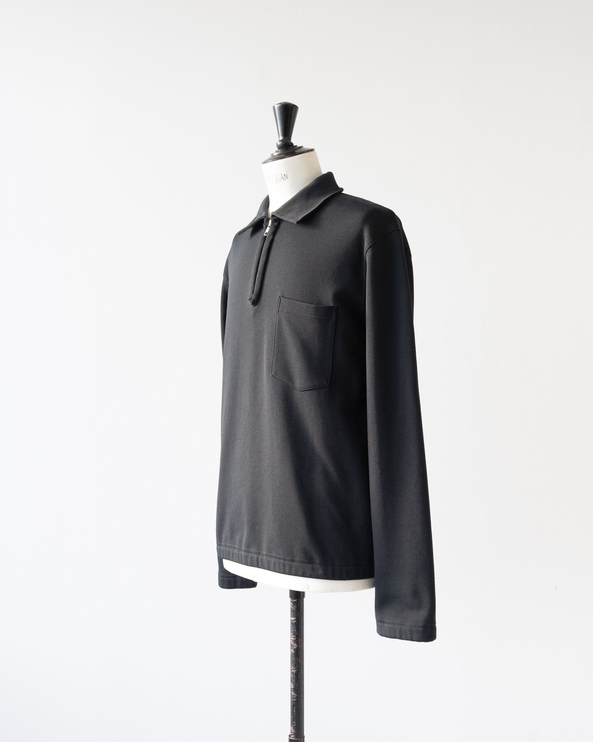 〈COMME des GARCONS SHIRT〉Collared pulluover AD2004