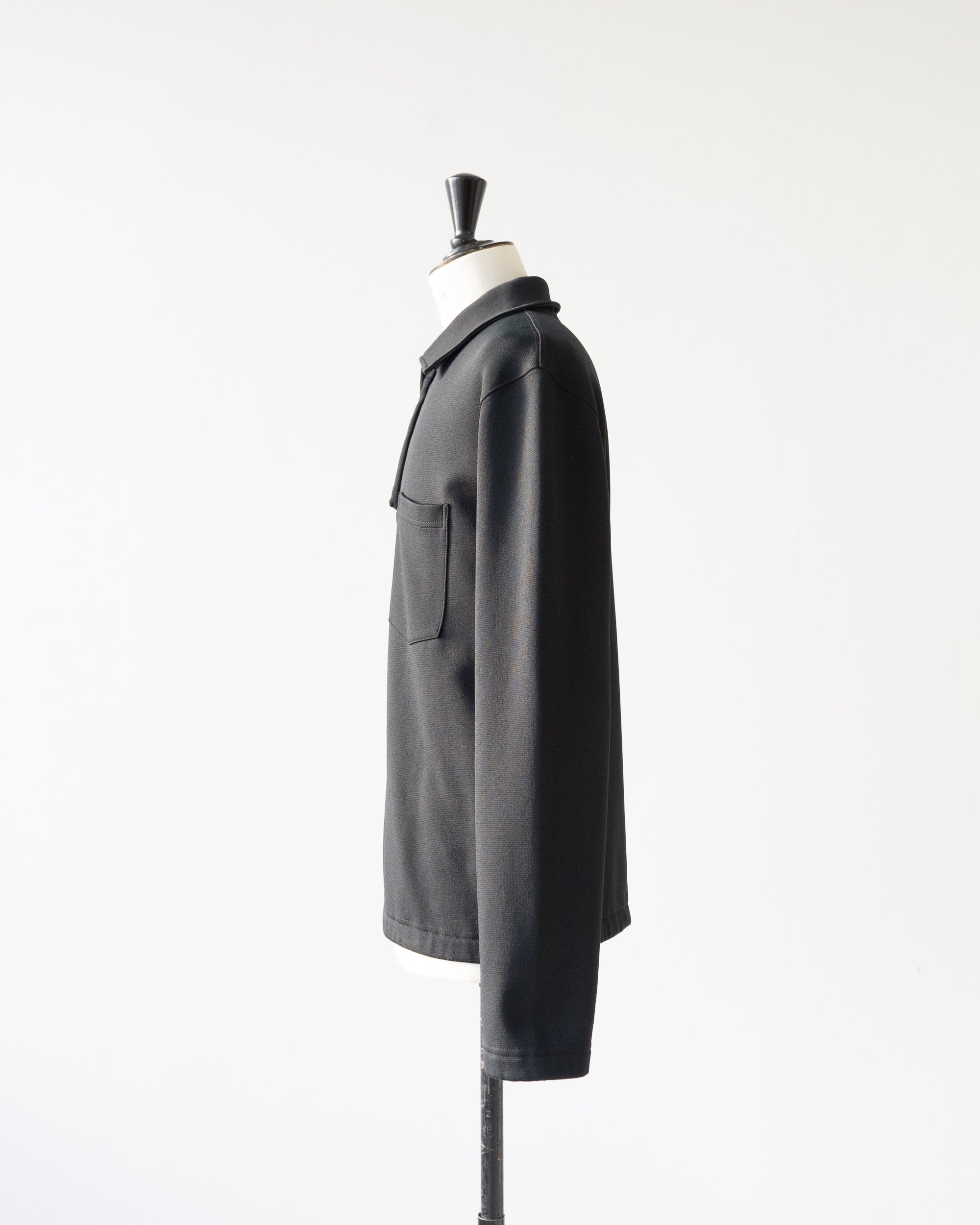 〈COMME des GARCONS SHIRT〉Collared pulluover AD2004