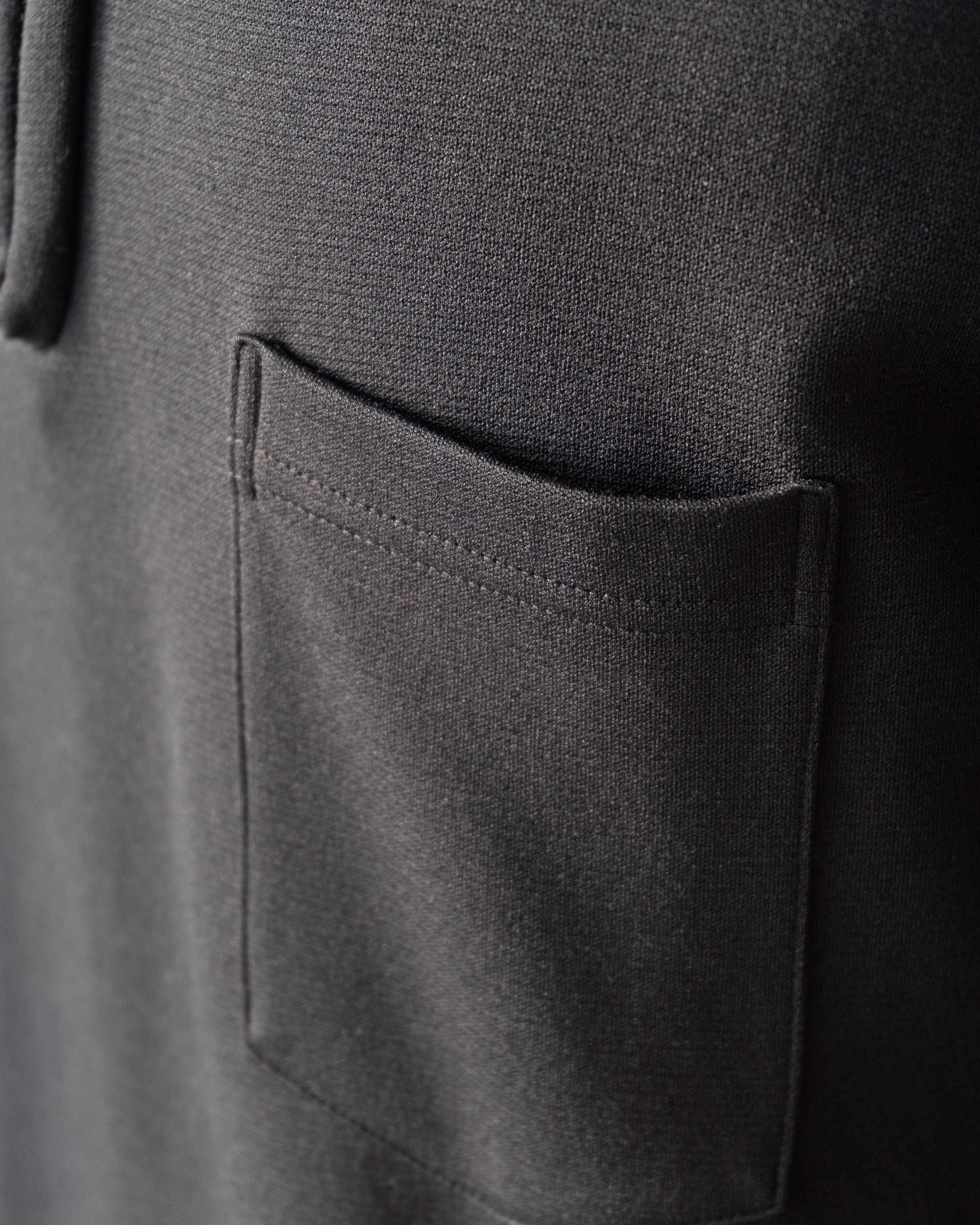 〈COMME des GARCONS SHIRT〉Collared pulluover AD2004