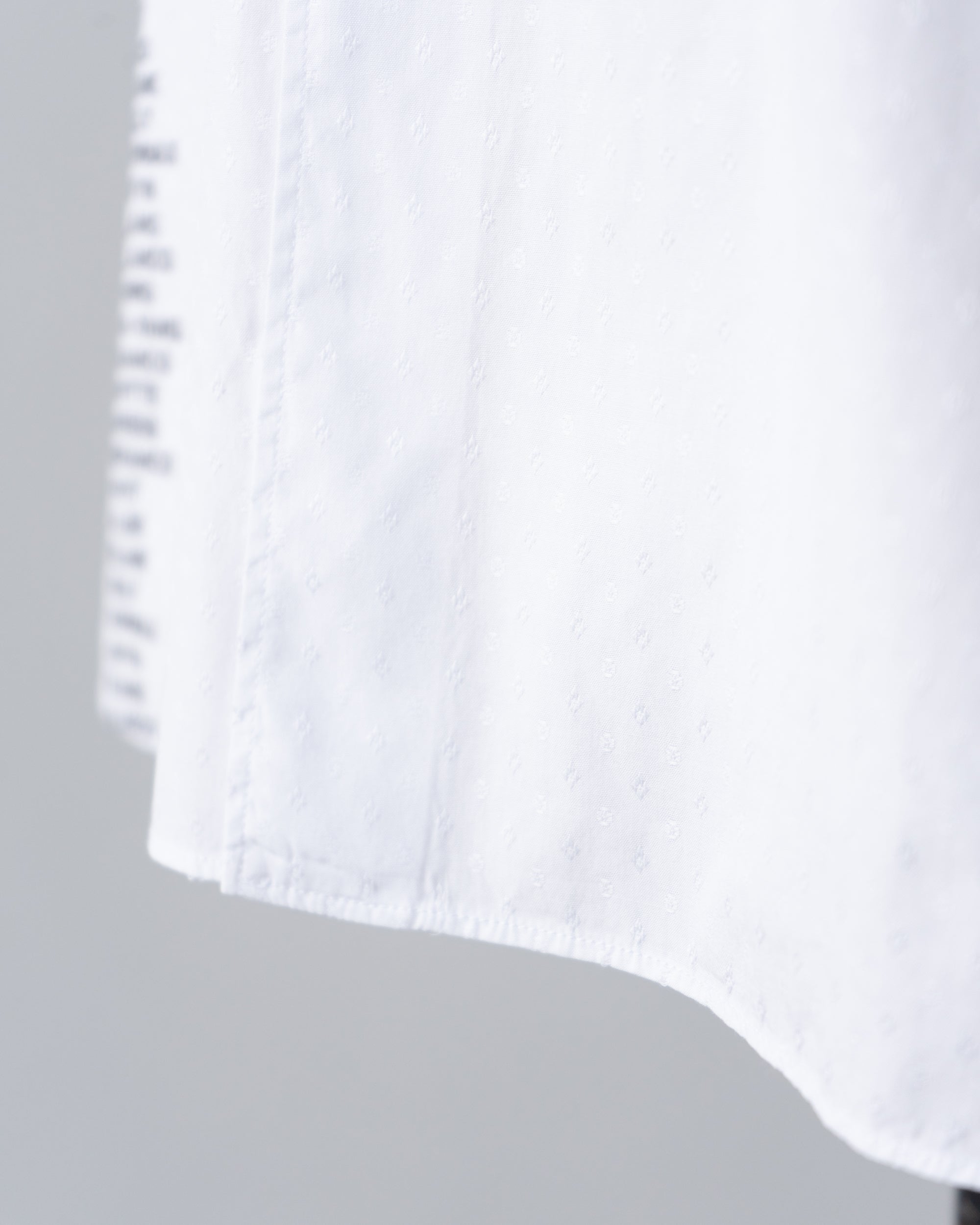 〈COMME des GARCONS SHIRT〉Dobie Logo Short-Sleeve Shirt