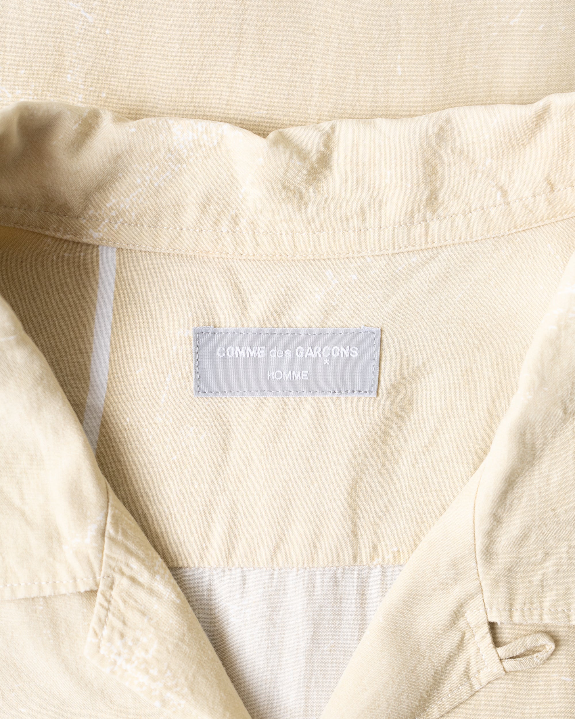 〈COMME des GARCONS HOMME〉Short-Sleeve Shirt