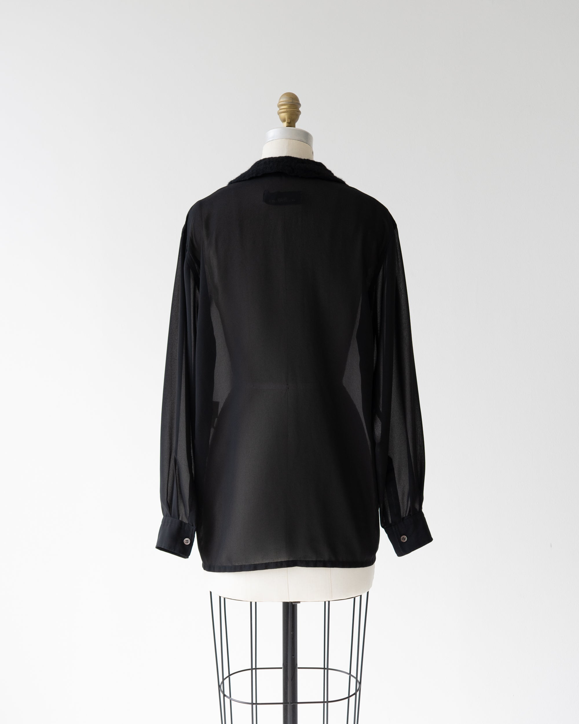 〈COMME des GARCONS〉Sheer Blouse AD1994