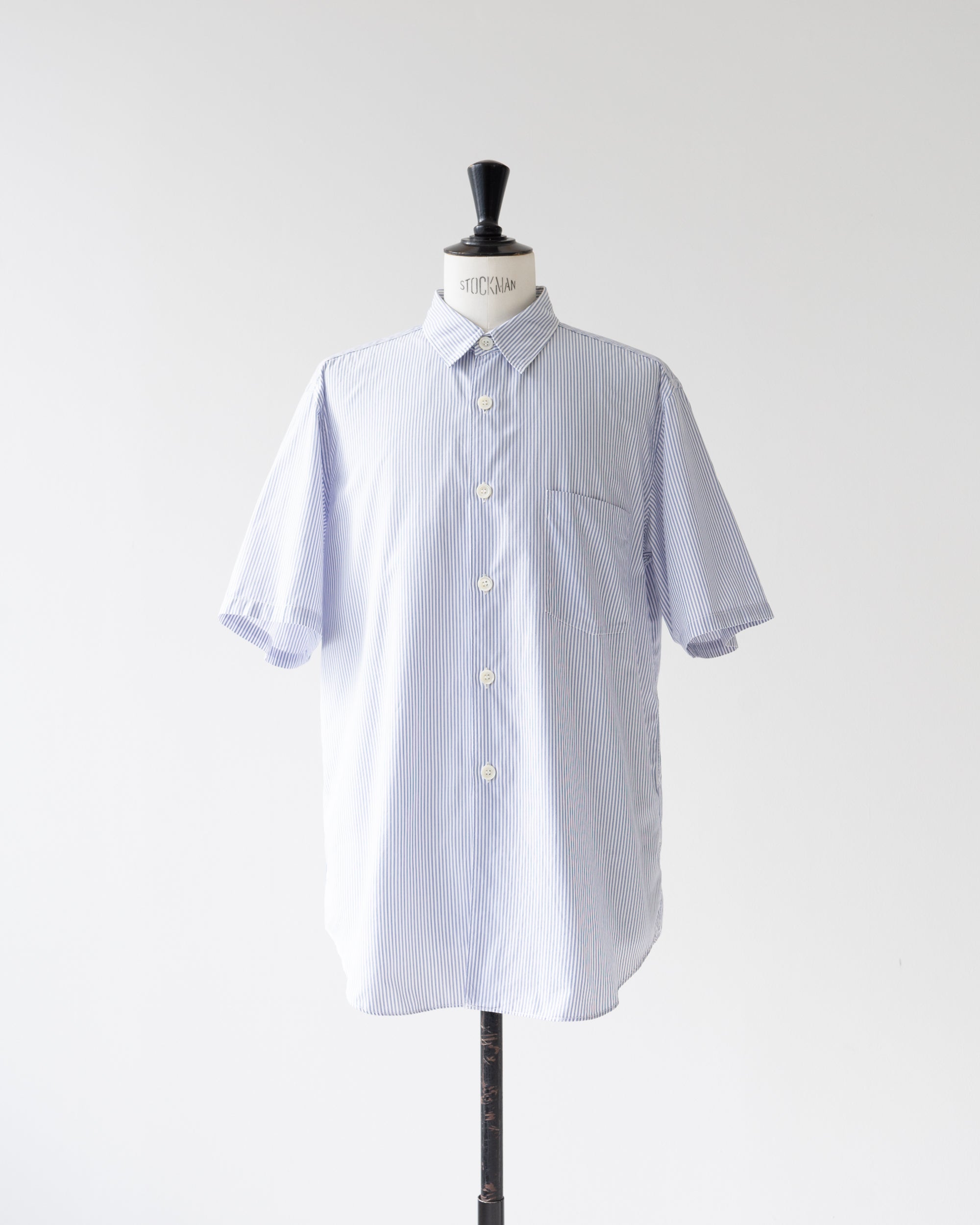 〈COMME des GARCONS HOMME〉Striped Short-sleeve Shirt AD2001