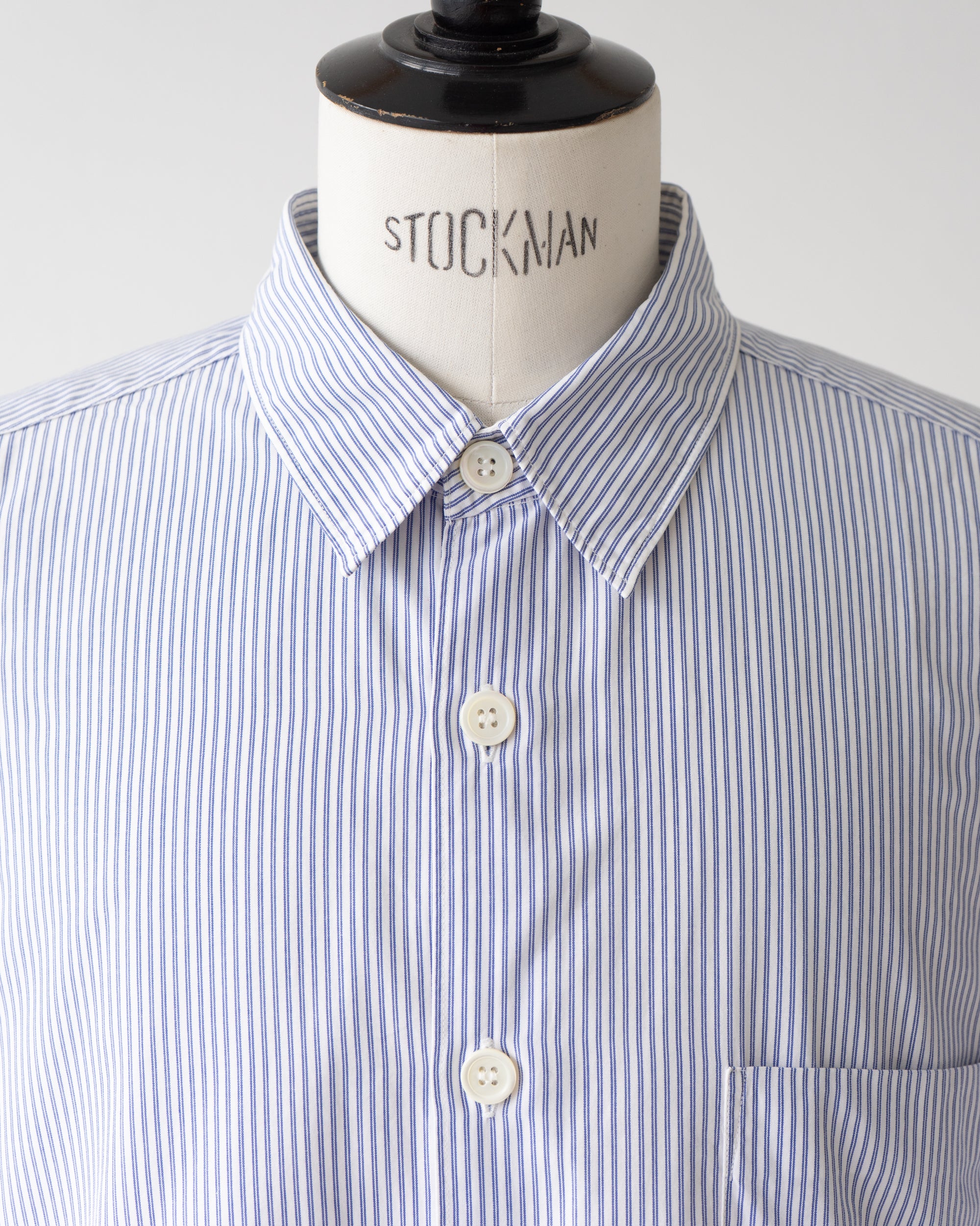 〈COMME des GARCONS HOMME〉Striped Short-sleeve Shirt AD2001