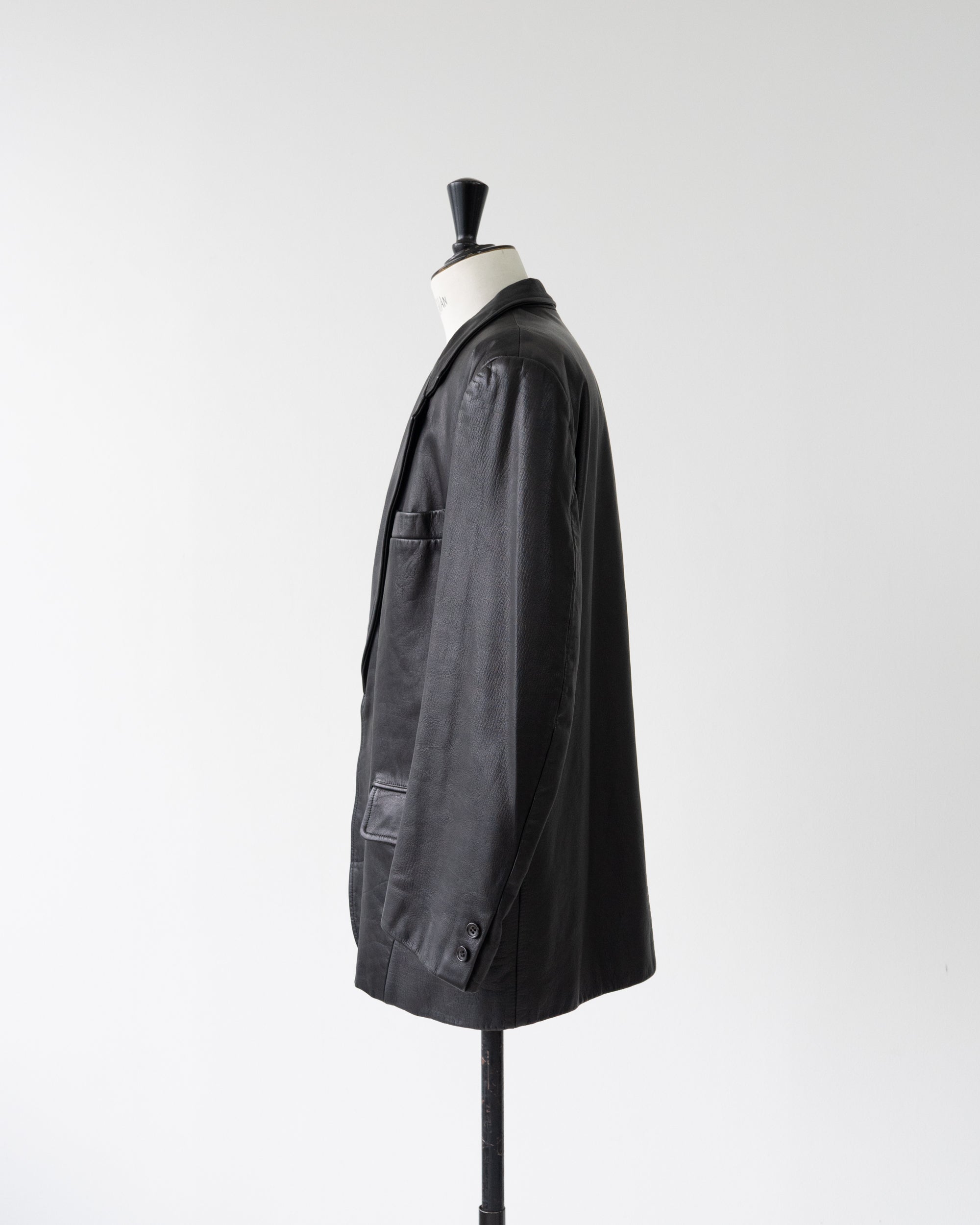 〈COMME des GARCONS〉Leather Jacket