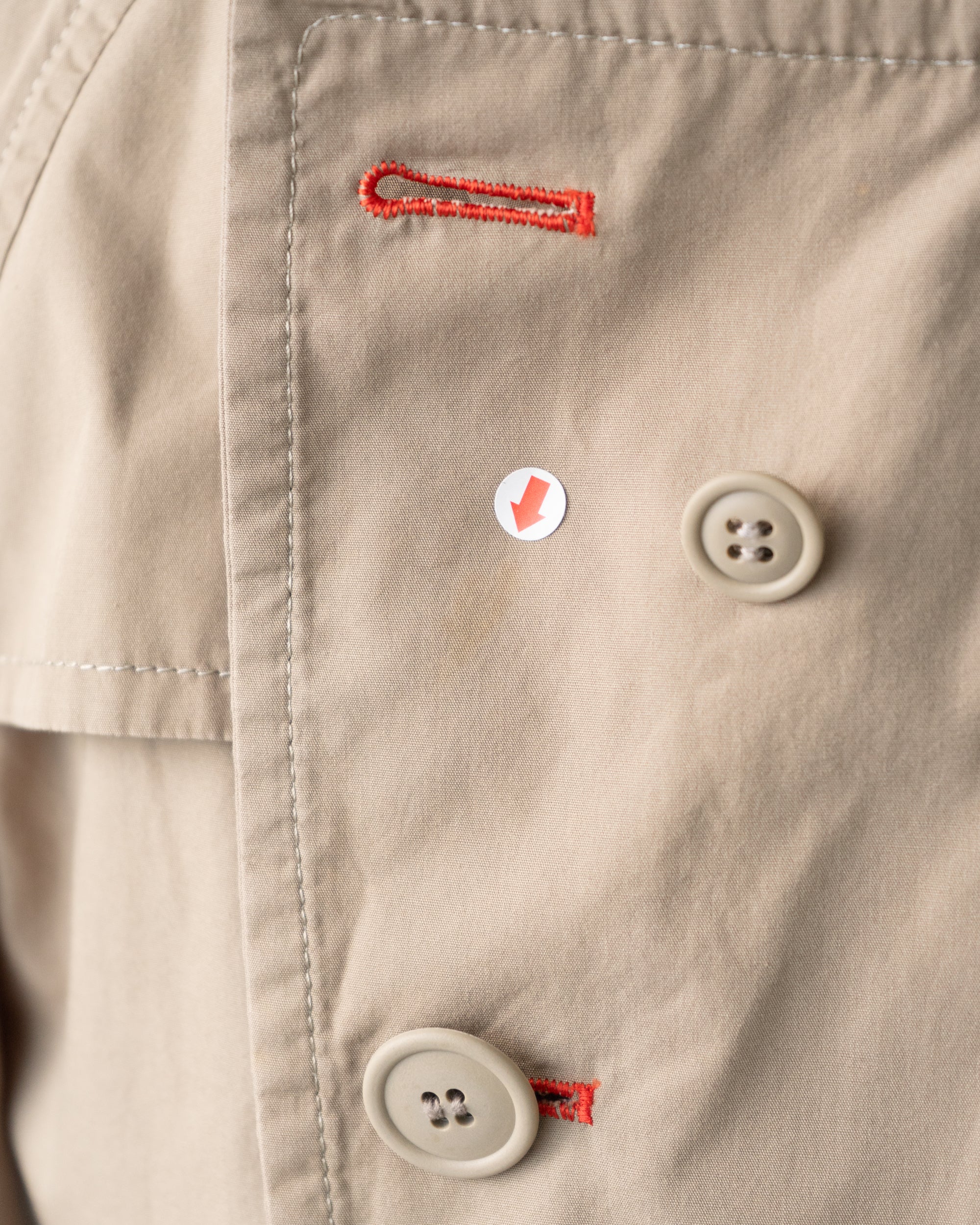 〈COMME des GARCONS HOMME PLUS〉Trench Coat