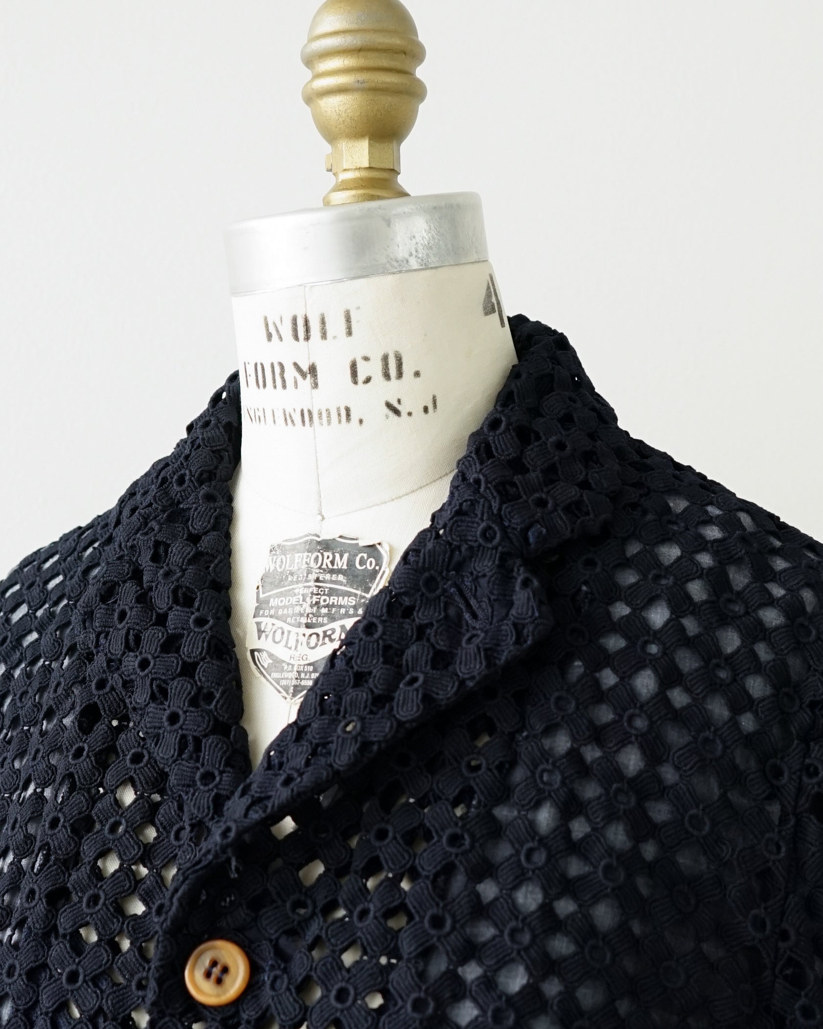 〈COMME des GARCONS COMME des GARCONS〉Crochet Jacket