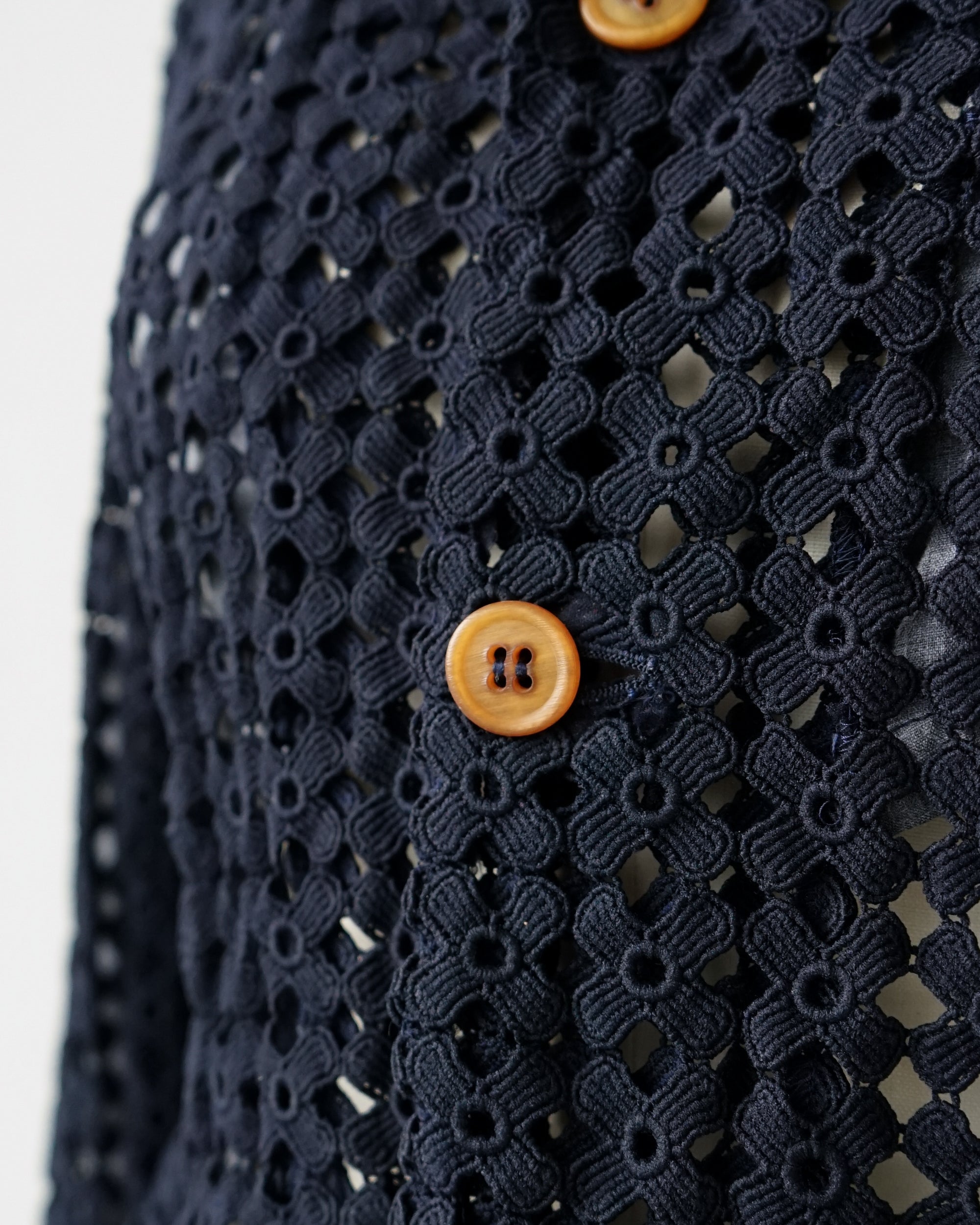 〈COMME des GARCONS COMME des GARCONS〉Crochet Jacket