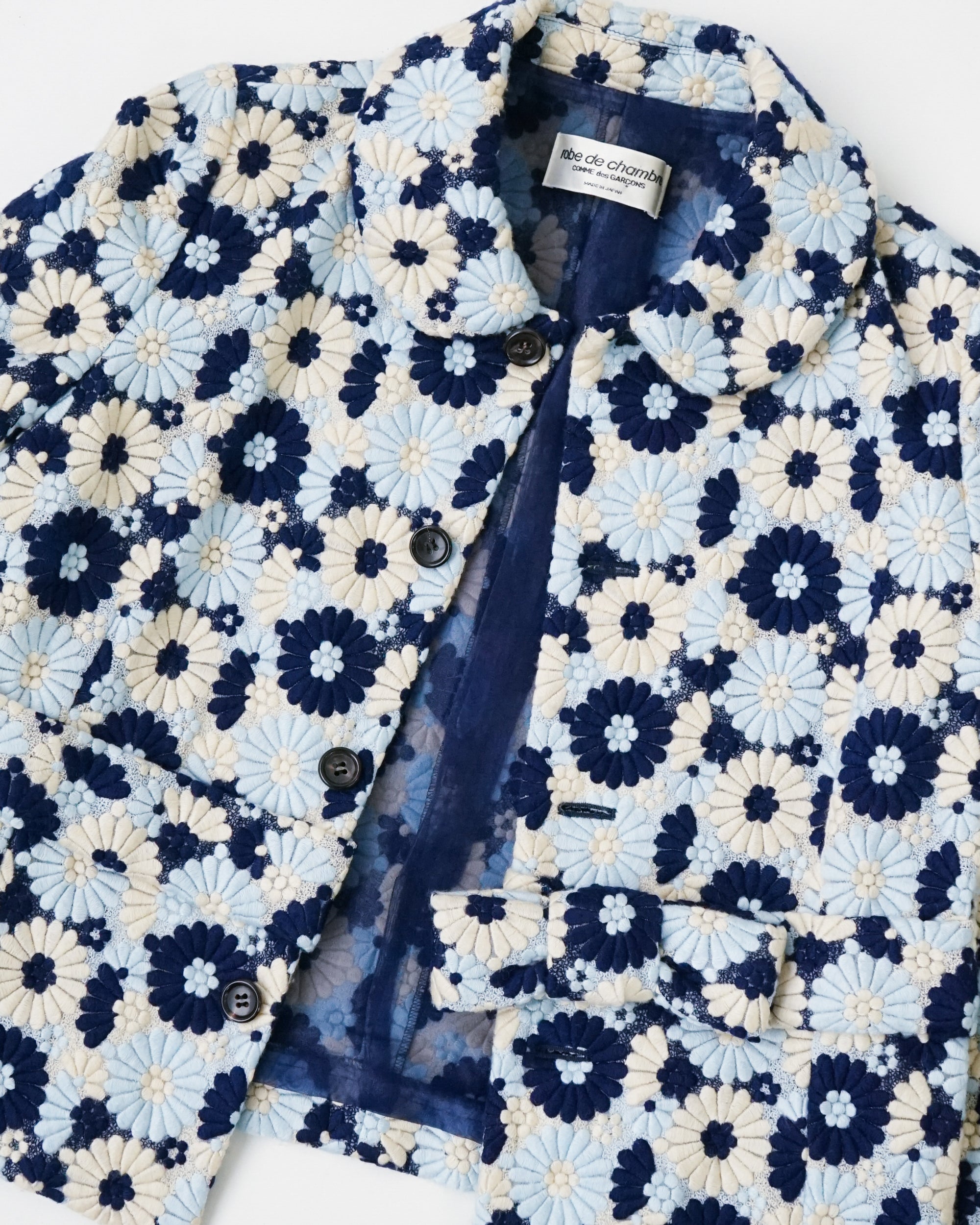 〈robe de chambre COMME des GARCONS〉Floral Jacket