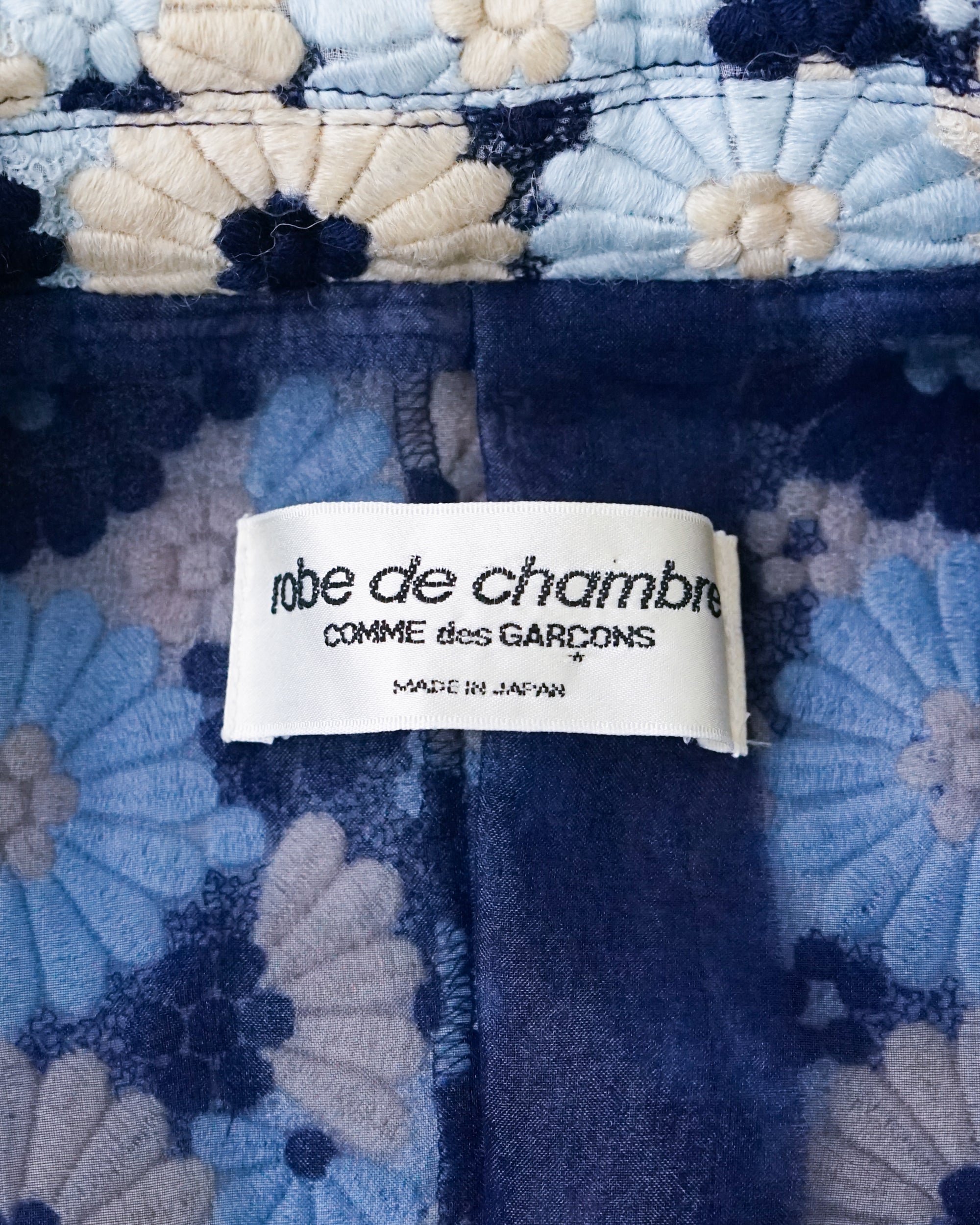 〈robe de chambre COMME des GARCONS〉Floral Jacket