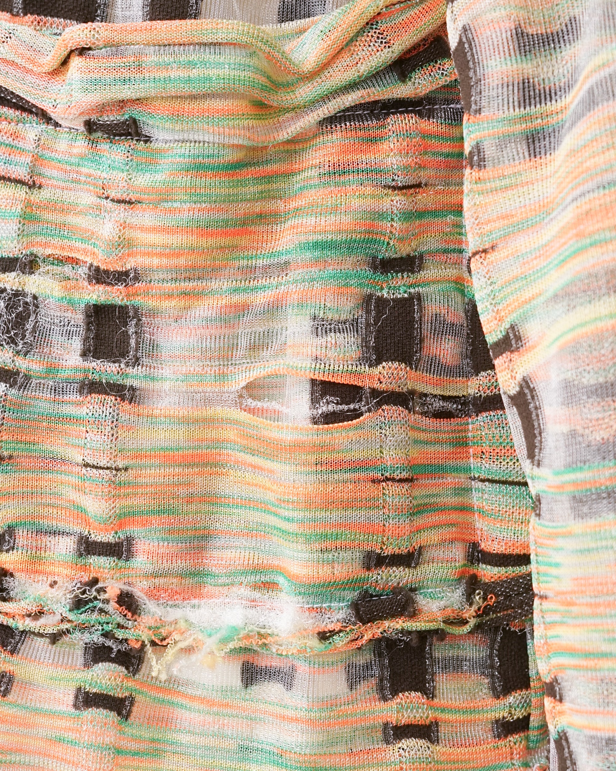 〈tricot COMME des GARCONS〉Sheer Jacket