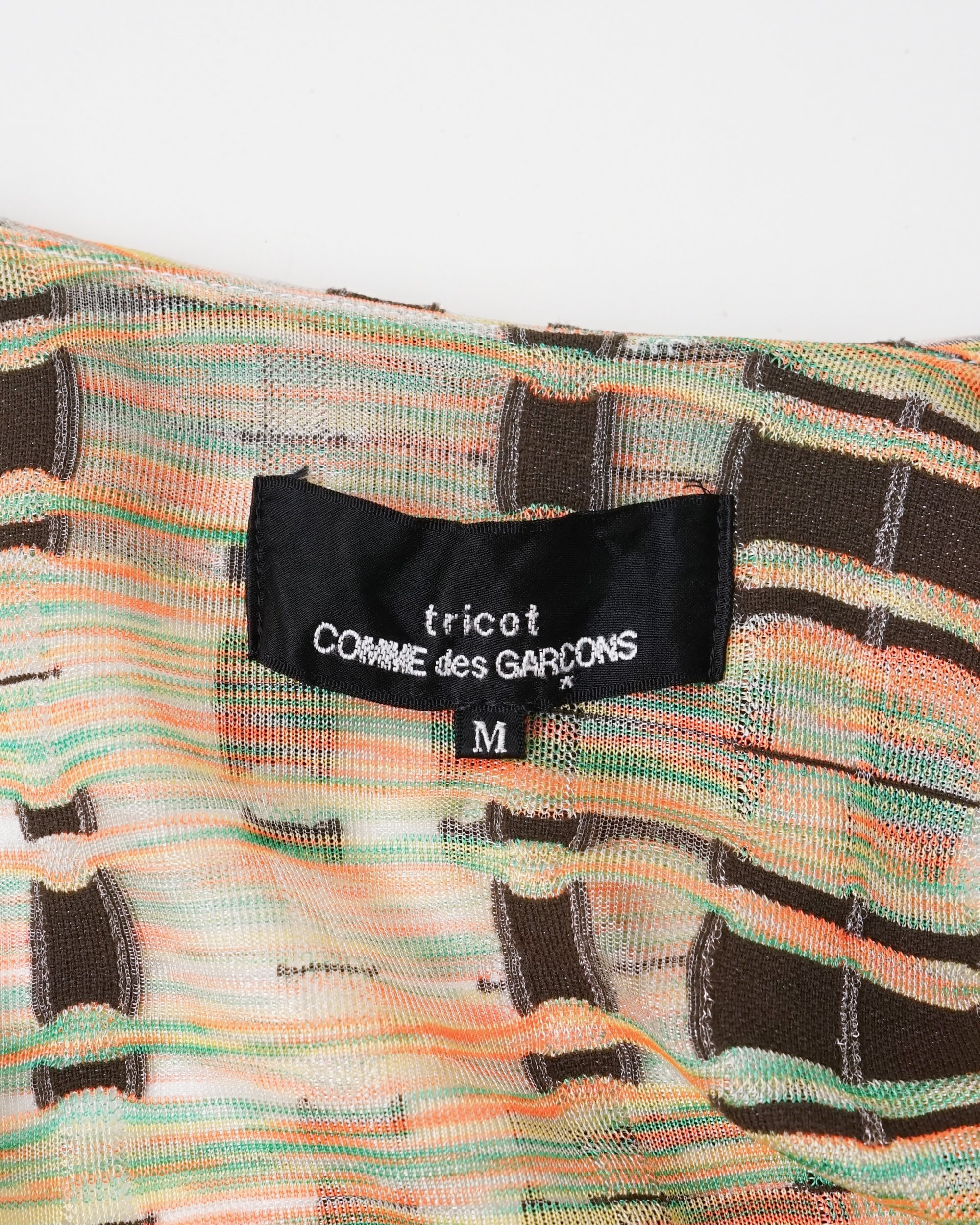 〈tricot COMME des GARCONS〉Sheer Jacket