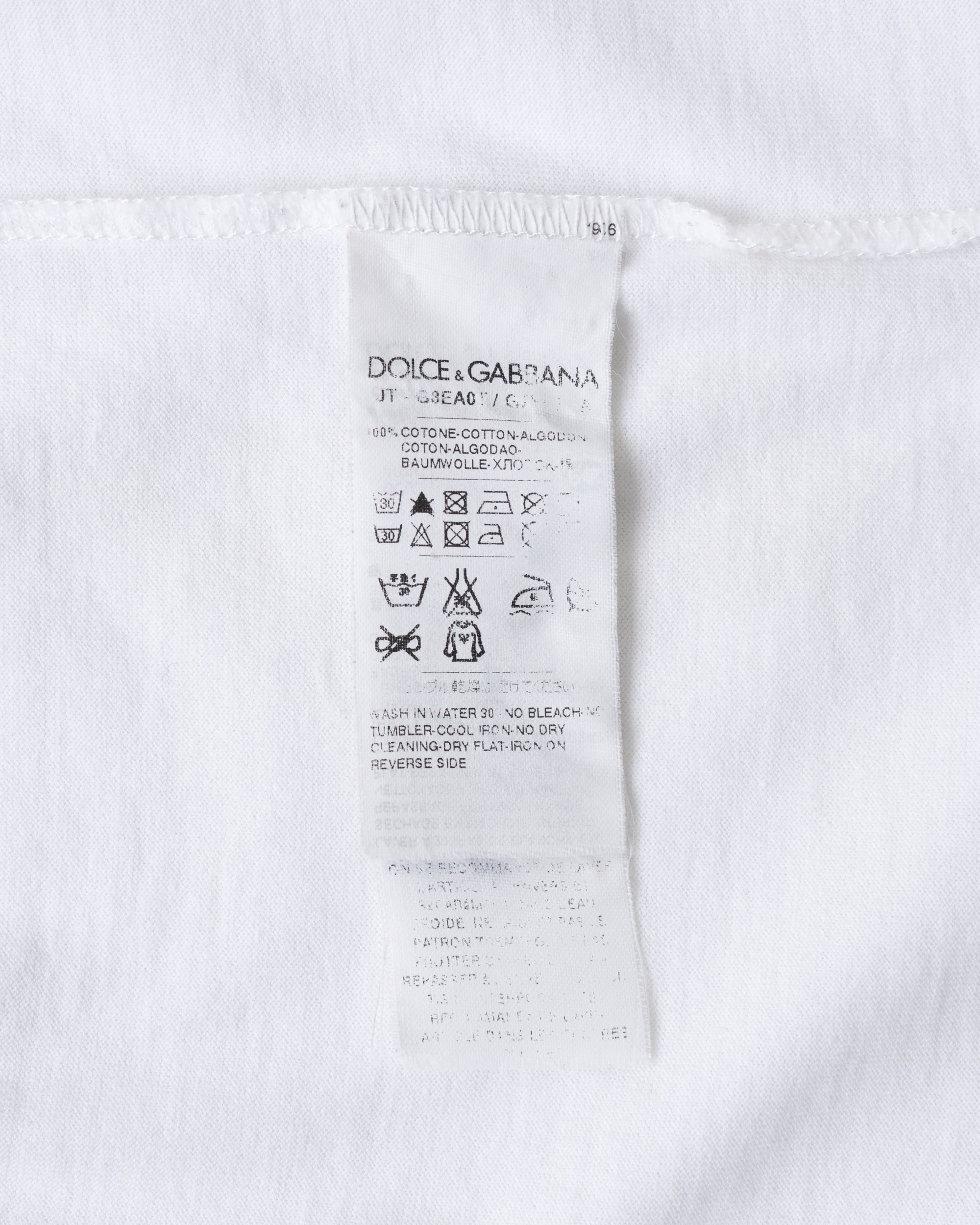 〈DOLCE & GABBANA〉Photo T‐shirt