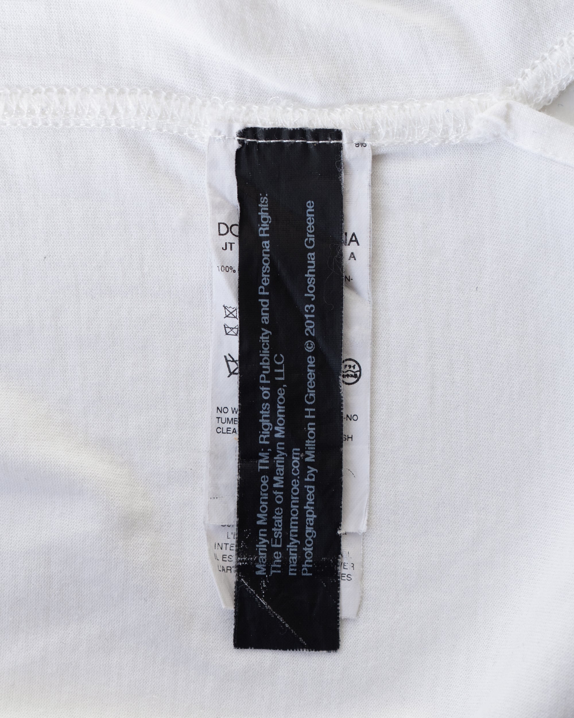 〈DOLCE＆GABBANA〉MARILYN MONROE T-shirt