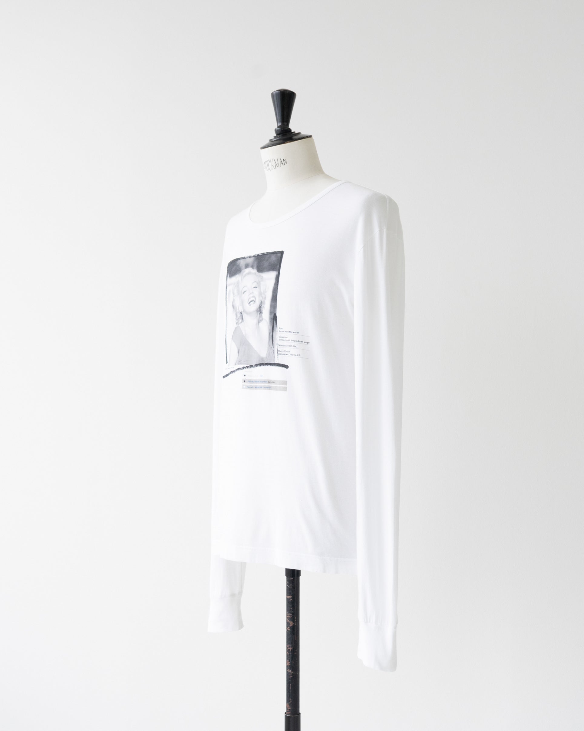 〈DOLCE&GABBANA〉Marilyn Monroe Long T-shirt