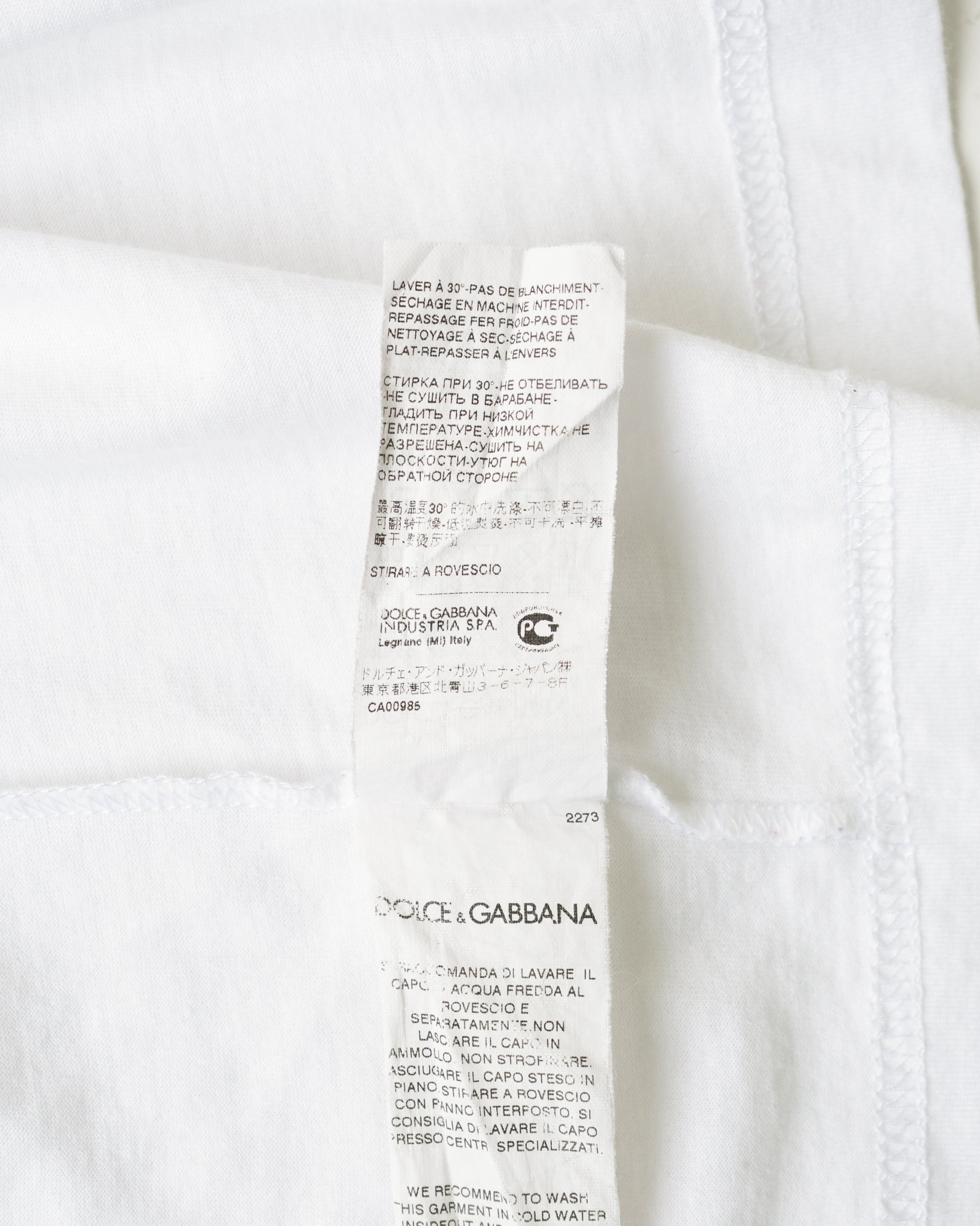 〈DOLCE&GABBANA〉Marilyn Monroe Long T-shirt