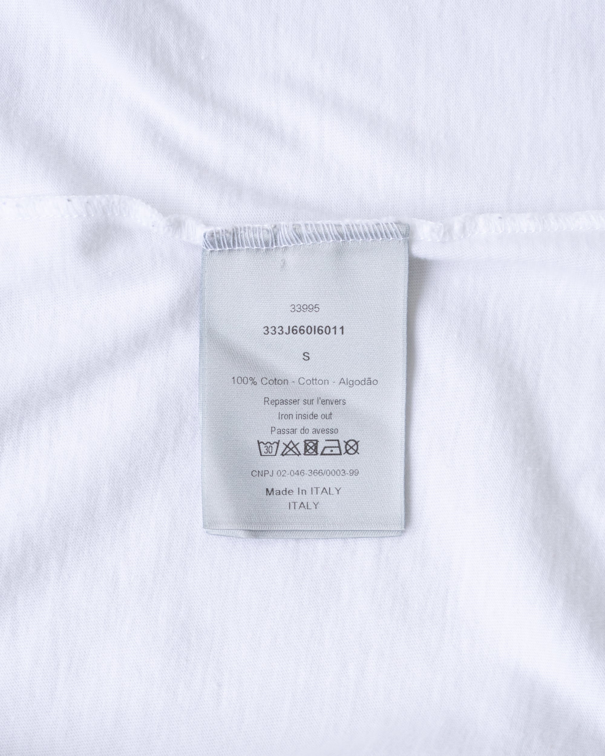 〈Dior〉Printed T-shirt