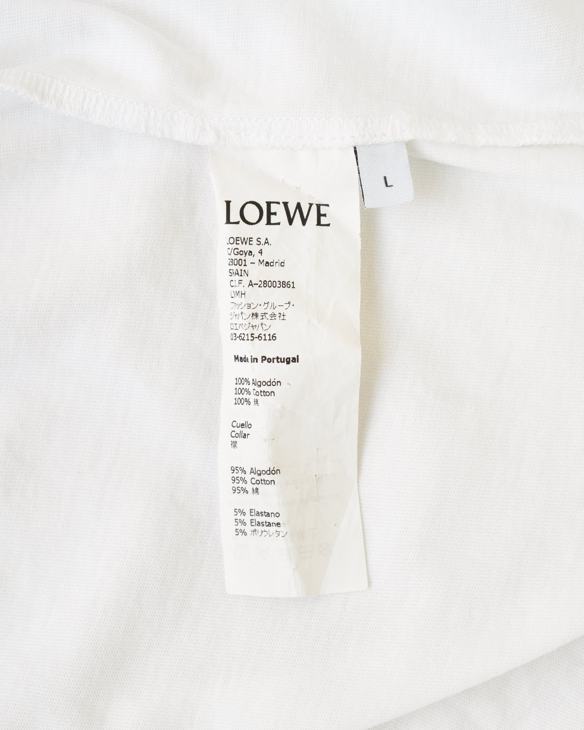 〈LOEWE〉Drawing T-shirt