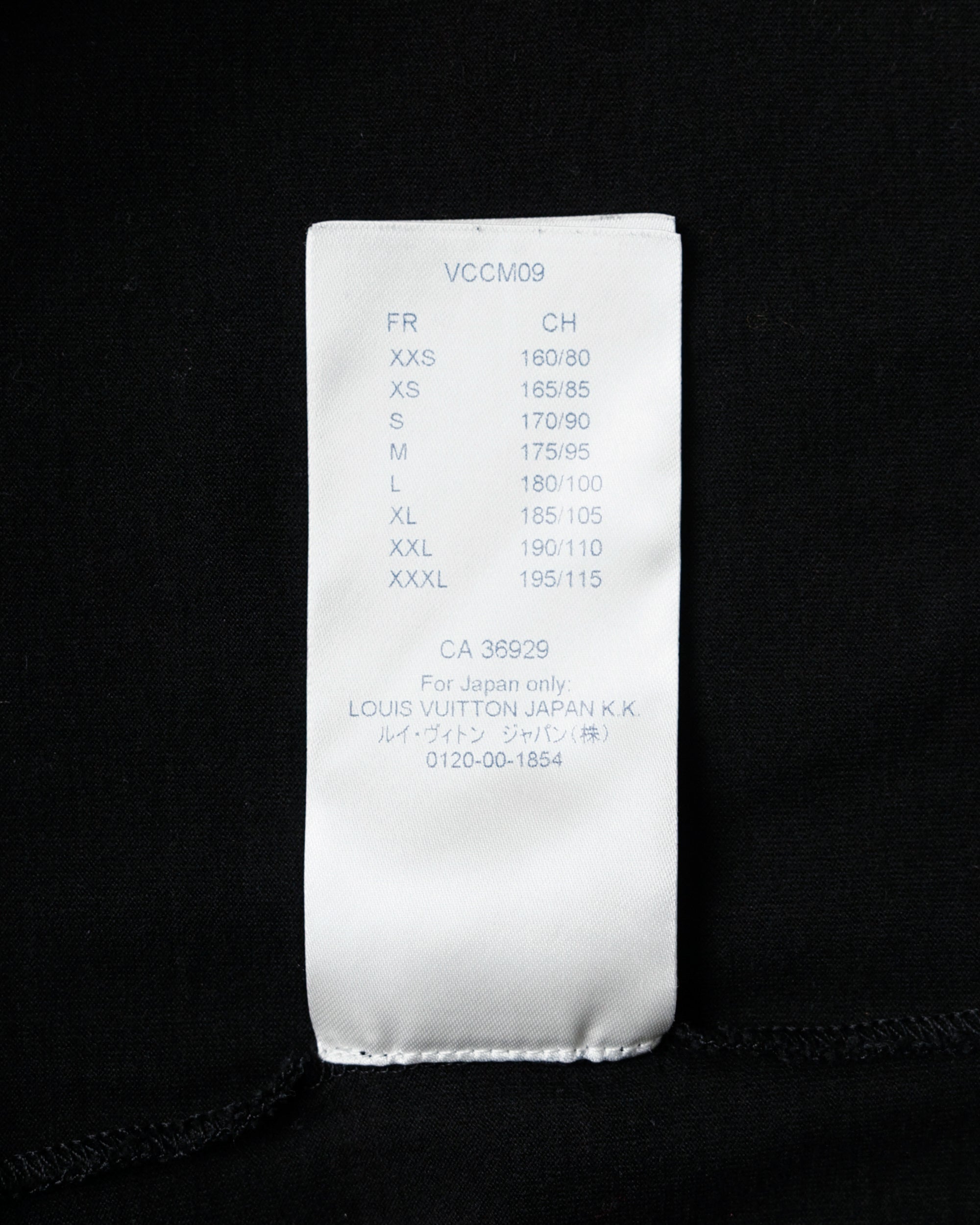 〈LOUIS VUITTON by Kim Jones〉PEACE AND LOVE T-shirt