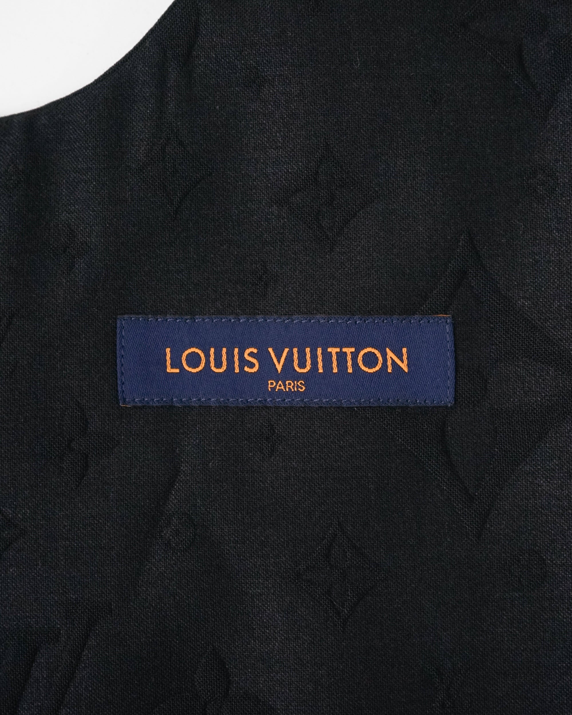 〈LOUIS VUITTON by Virgil Abloh〉Monogram Asymmetry Vest