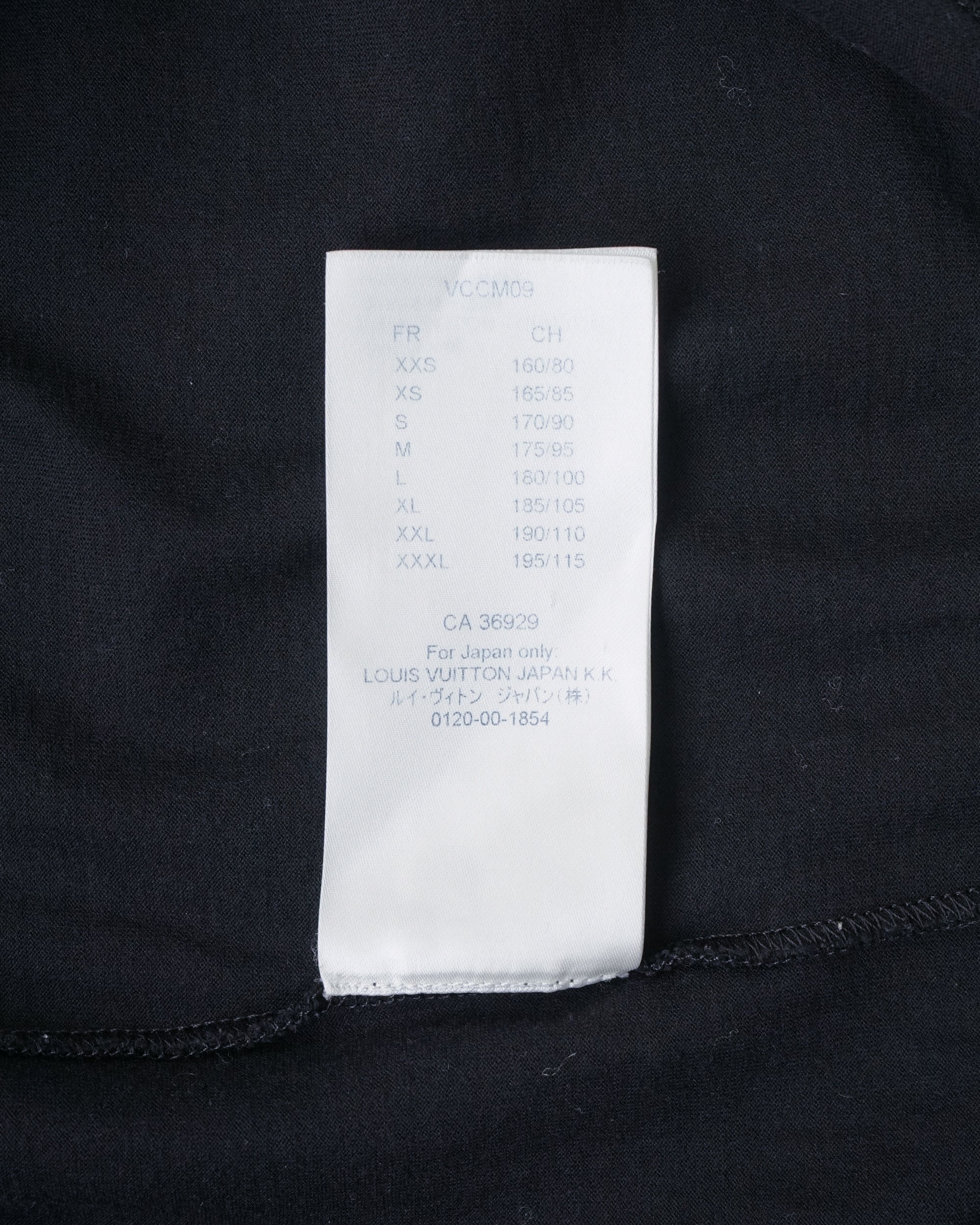 〈LOUIS VUITTON by Kim Jones〉PEACE AND LOVE T-shirt RM182 FMB HFY79W