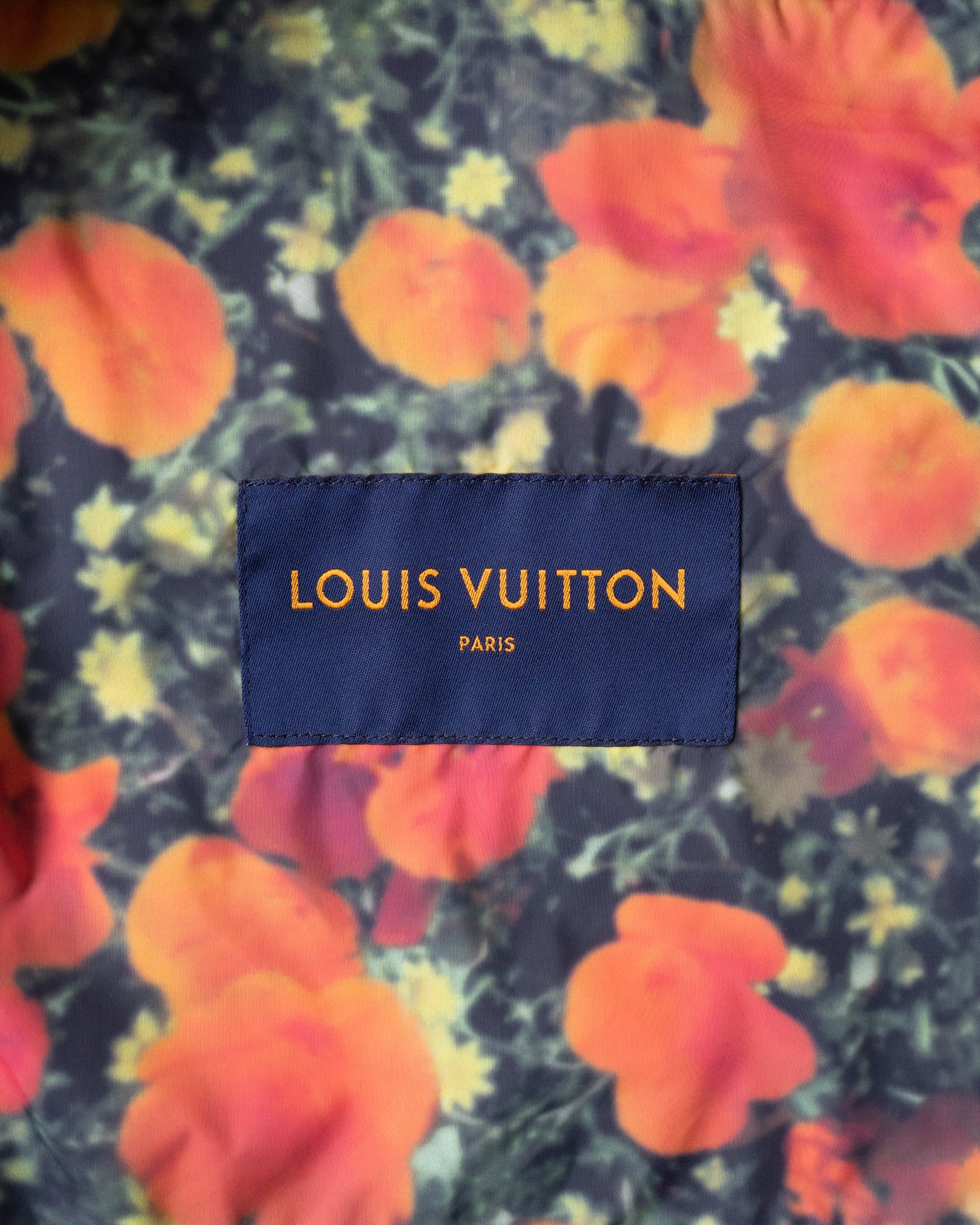 〈LOUIS VUITTON by Virgil Abloh〉Floral Windbreaker
