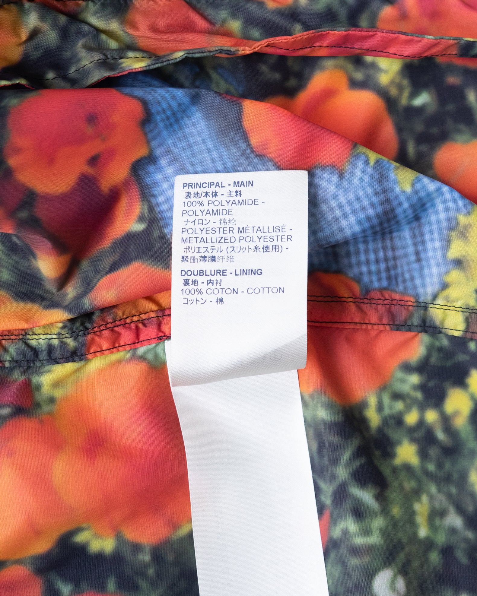〈LOUIS VUITTON by Virgil Abloh〉Floral Windbreaker