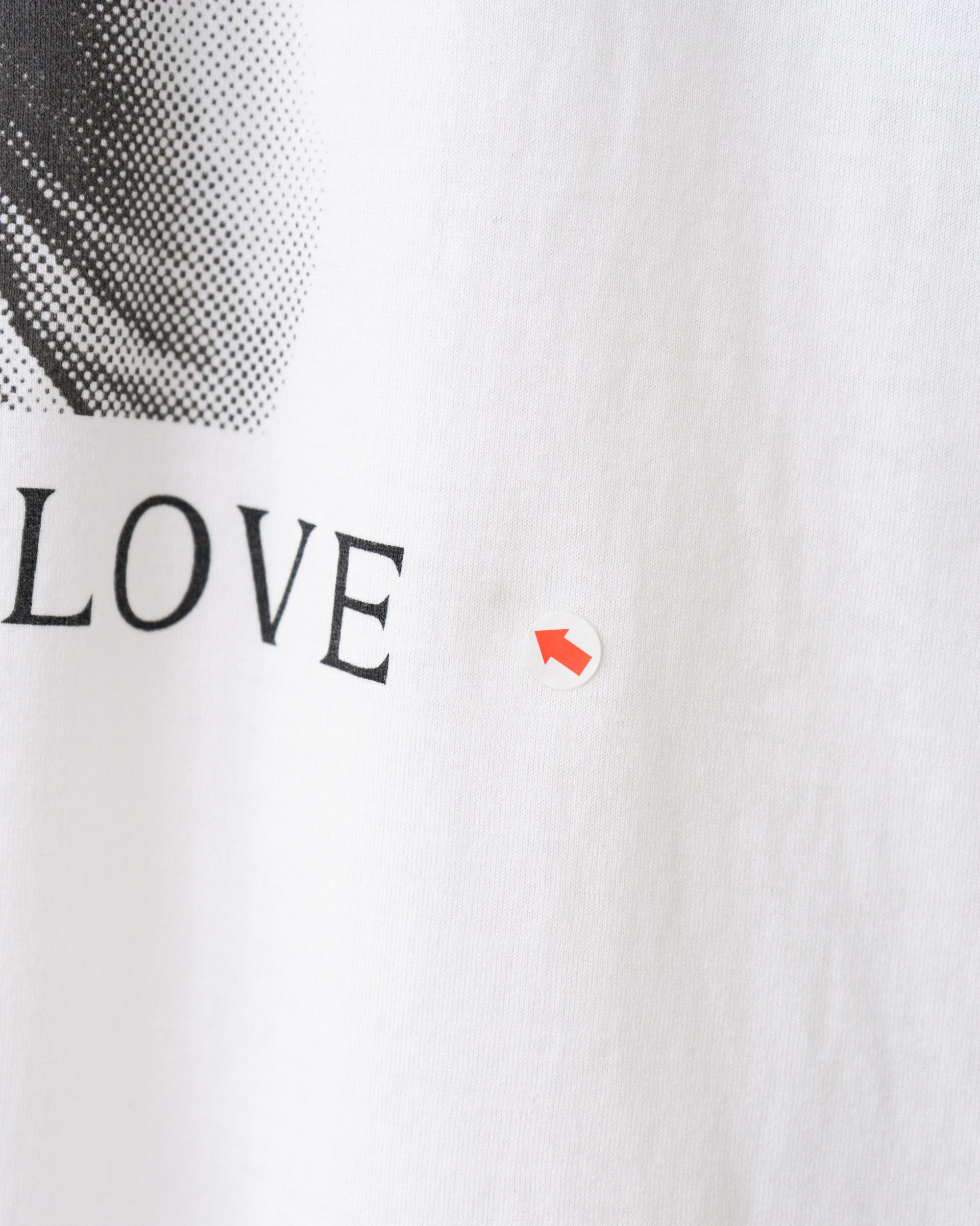 〈LOUIS VUITTON by Kim Jones〉PEACE AND LOVE T-shirt RM182 FMB HFY79W