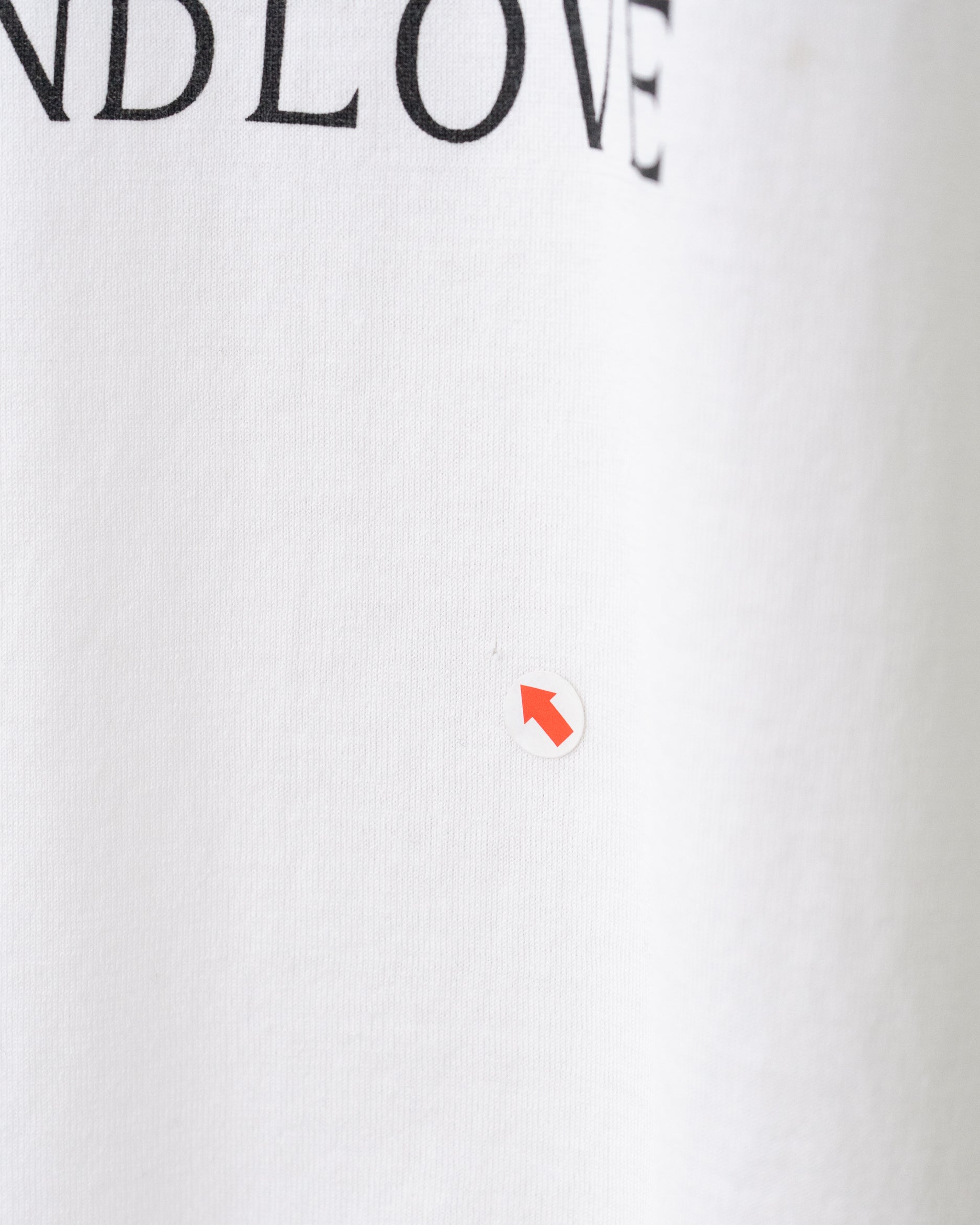 〈LOUIS VUITTON by Kim Jones〉PEACE AND LOVE T-shirt RM182 FMB HFY79W