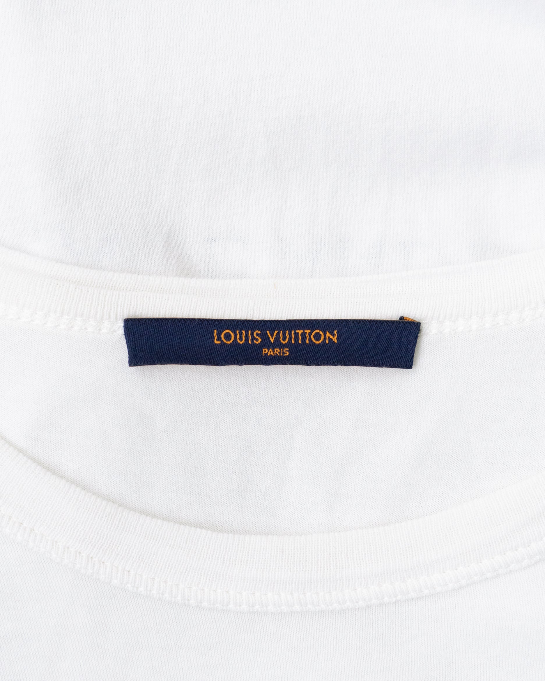 〈LOUIS VUITTON by Kim Jones〉PEACE AND LOVE T-shirt RM182 FMB HFY79W