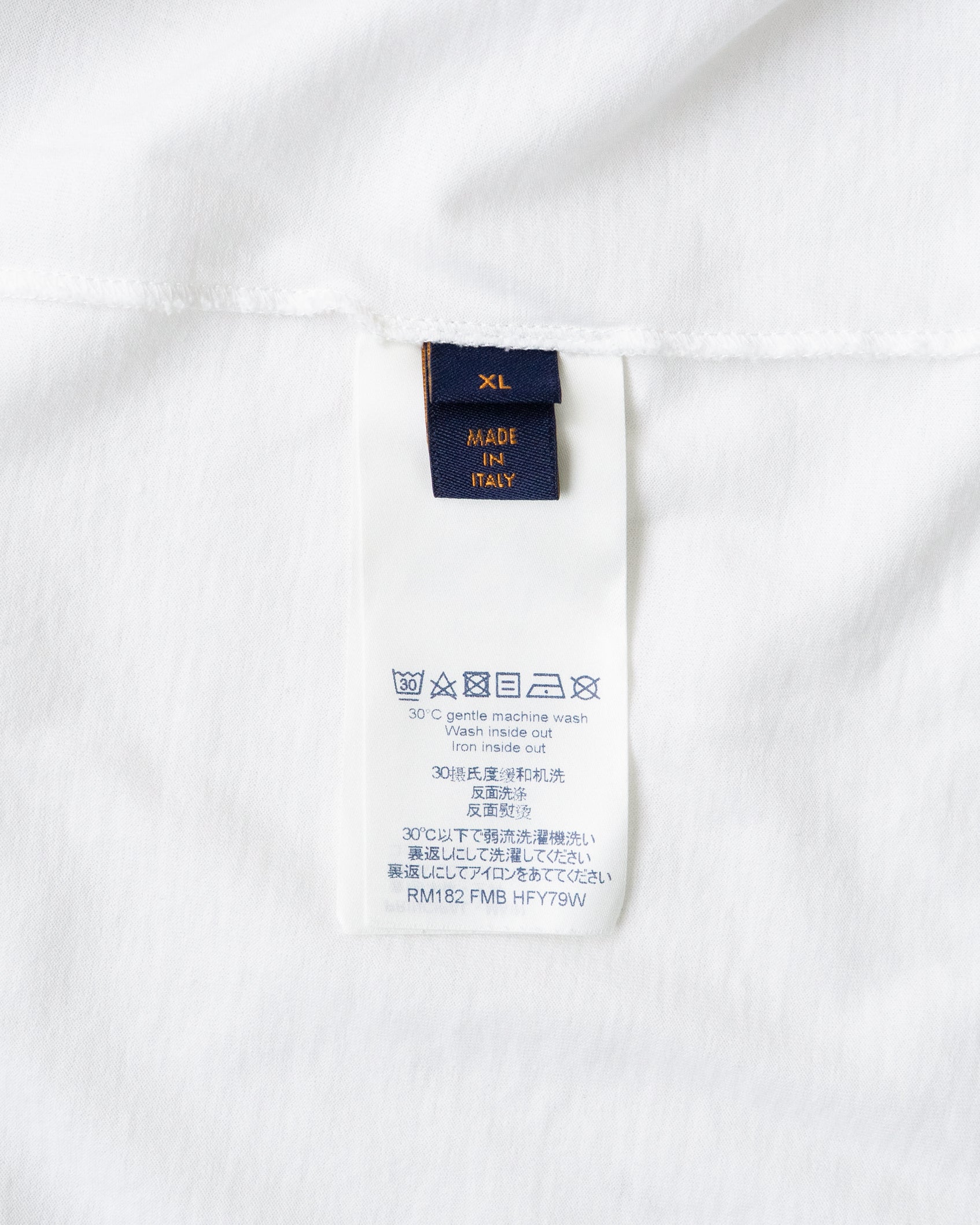 〈LOUIS VUITTON by Kim Jones〉PEACE AND LOVE T-shirt RM182 FMB HFY79W