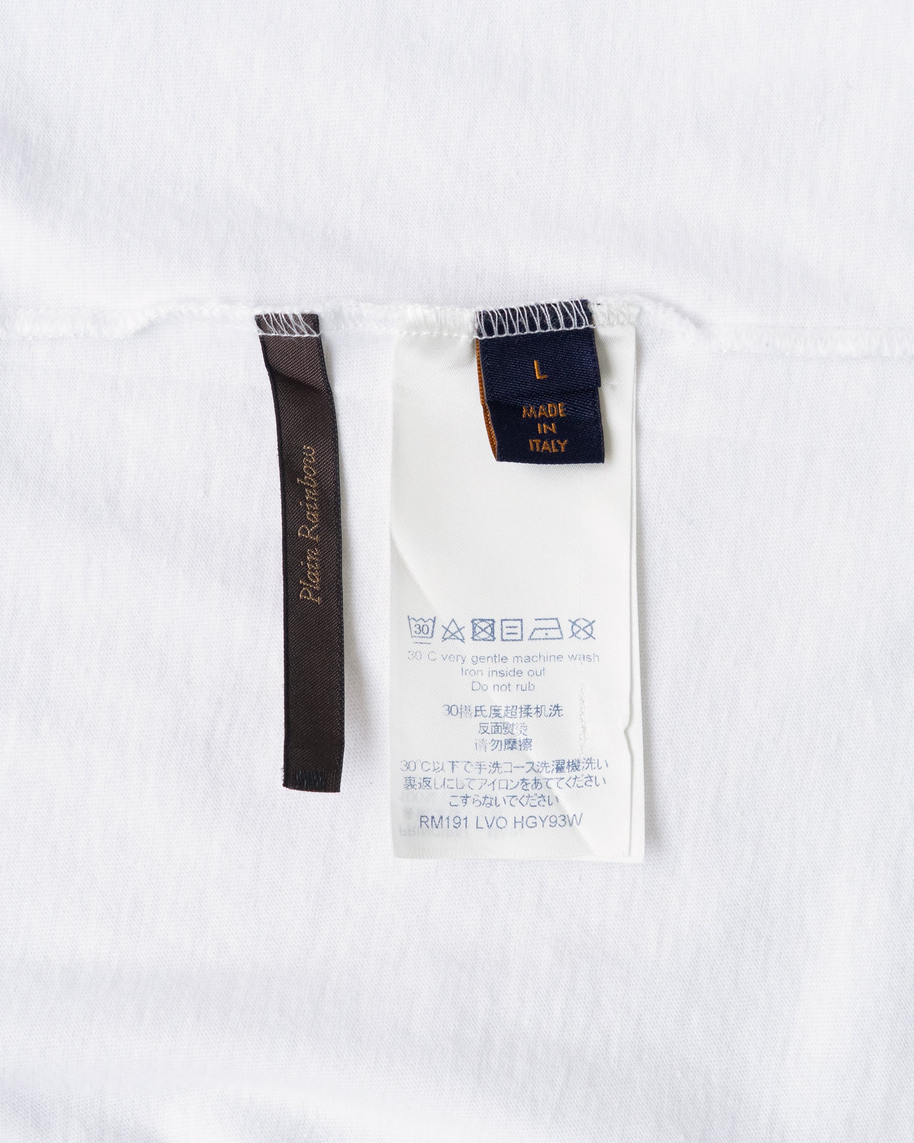〈LOUIS VUITTON by Virgil Abloh〉T-shirt RM191 LVO HGY93W