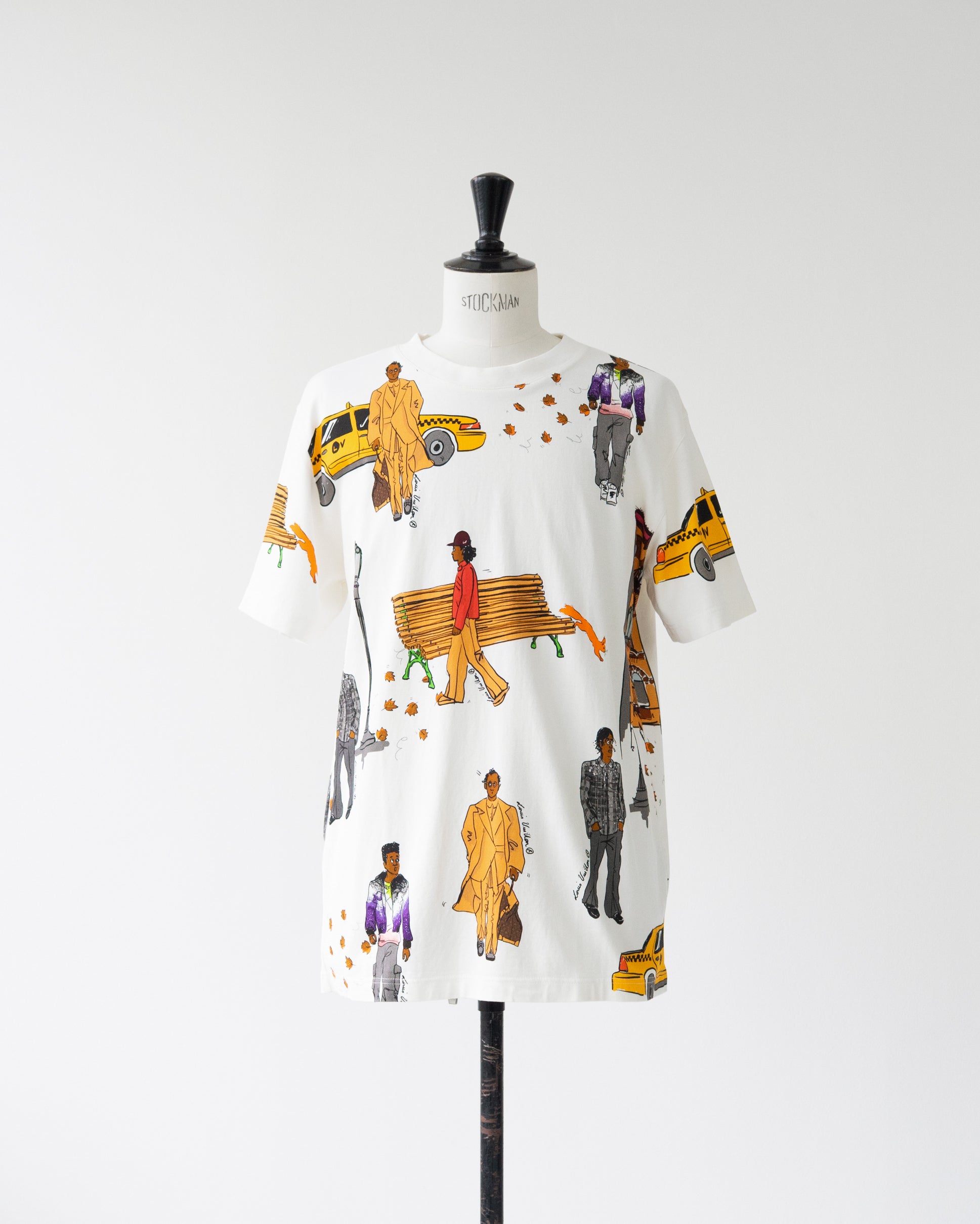 〈LOUIS VUITTON by Virgil Abloh〉New Walkers T-shirt