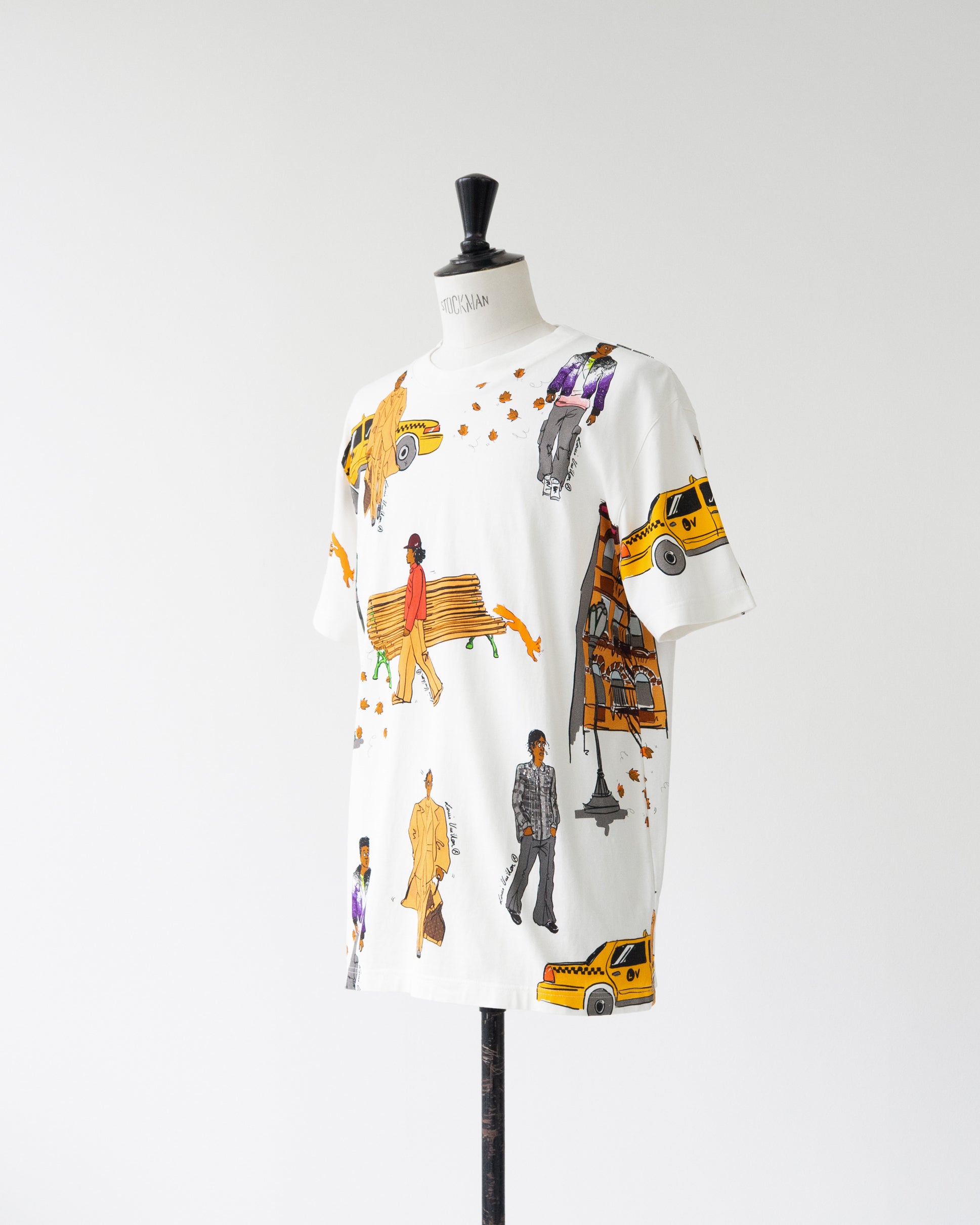 〈LOUIS VUITTON by Virgil Abloh〉New Walkers T-shirt