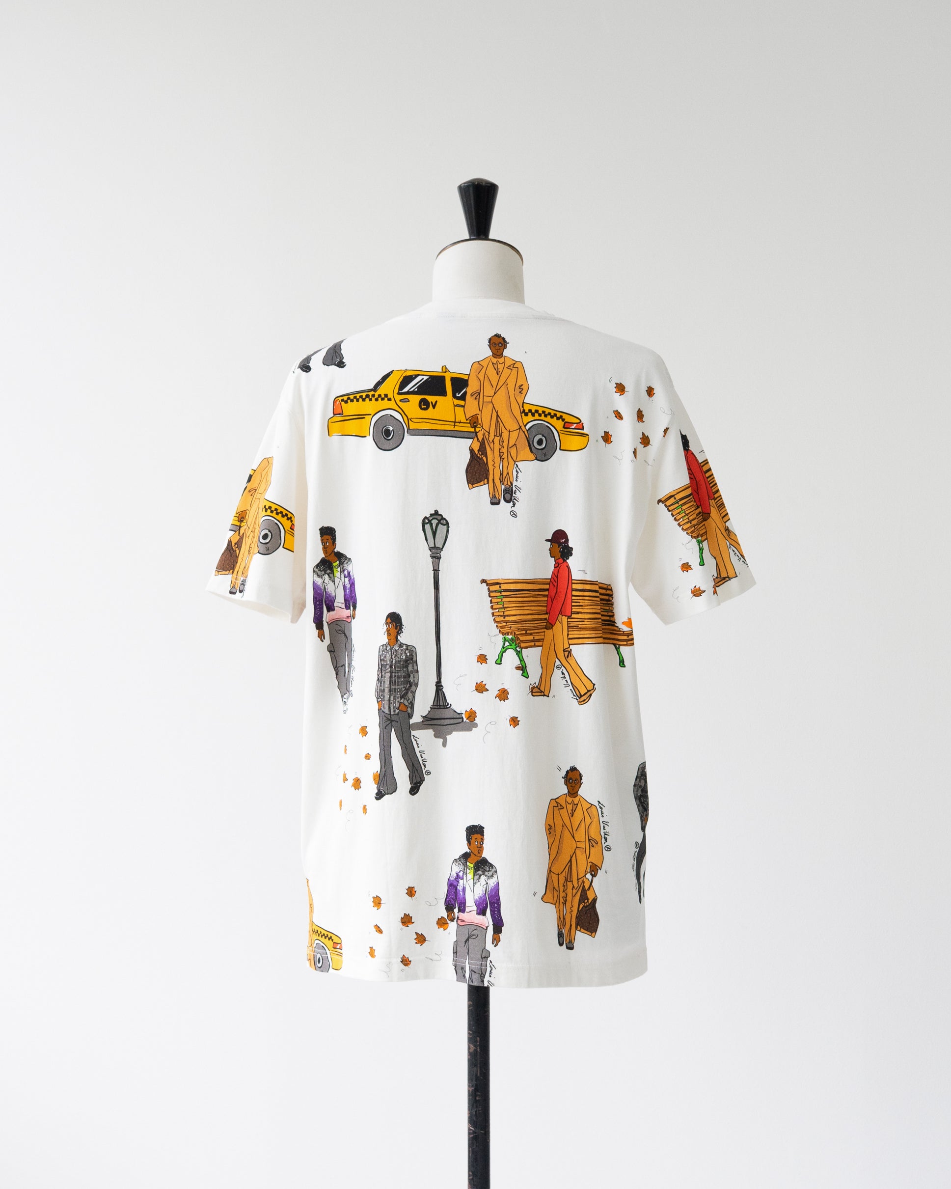 〈LOUIS VUITTON by Virgil Abloh〉New Walkers T-shirt
