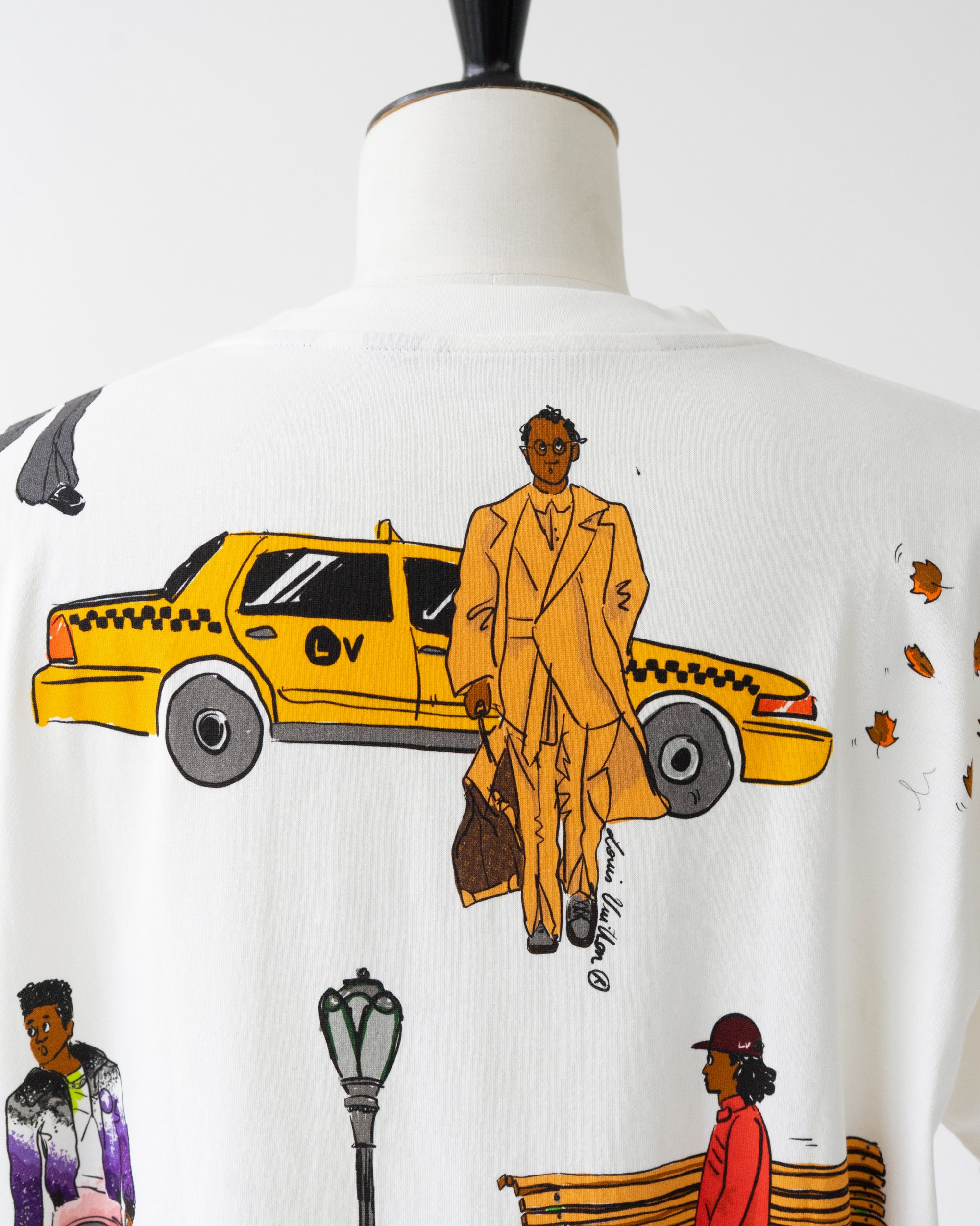 〈LOUIS VUITTON by Virgil Abloh〉New Walkers T-shirt