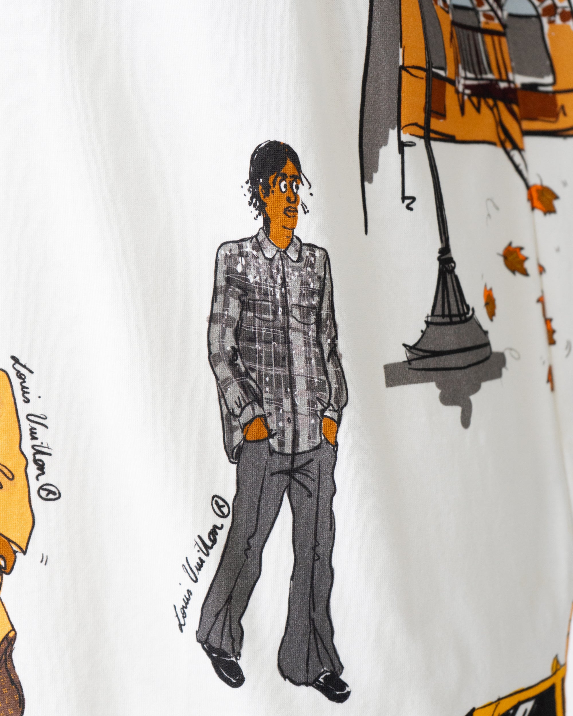 〈LOUIS VUITTON by Virgil Abloh〉New Walkers T-shirt